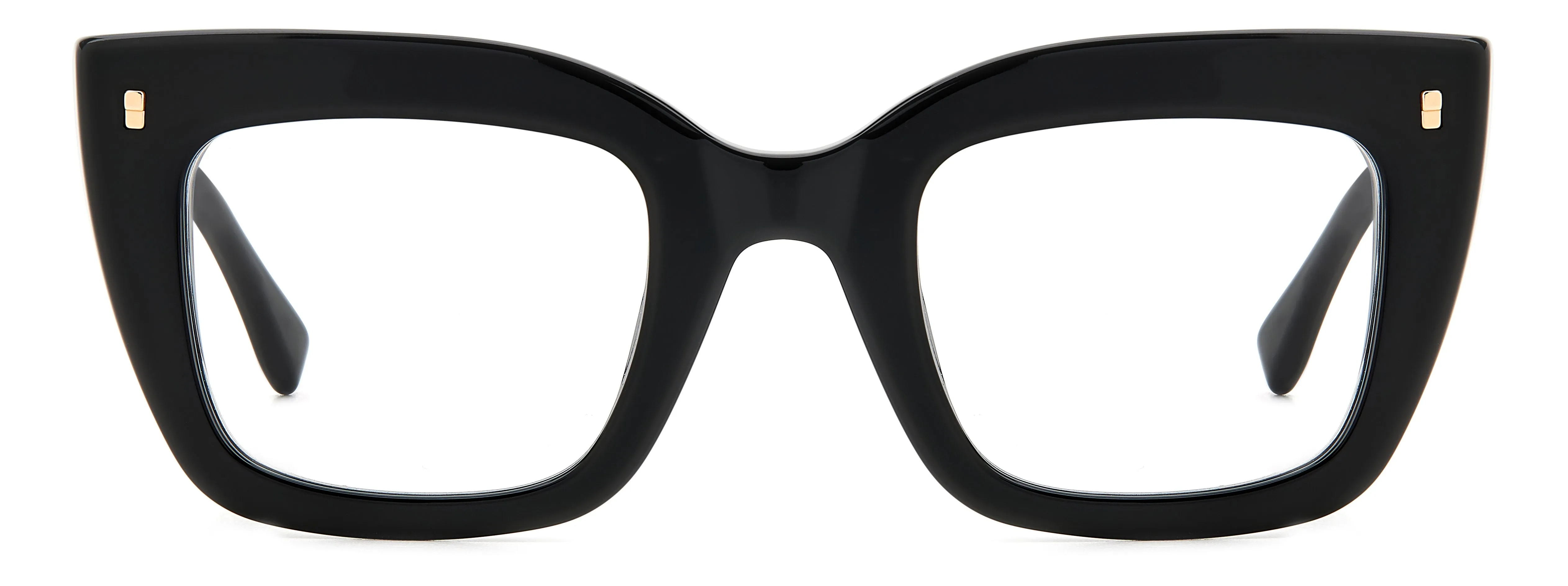 Dsquared2 D2 0099 807 Montature da vista Plastica Nero Squadrata - immagine 3