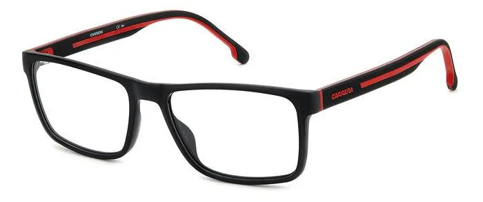 Carrera CARRERA 8885 BLX Montature da vista Plastica Nero-opaco Squadrata - immagine 1