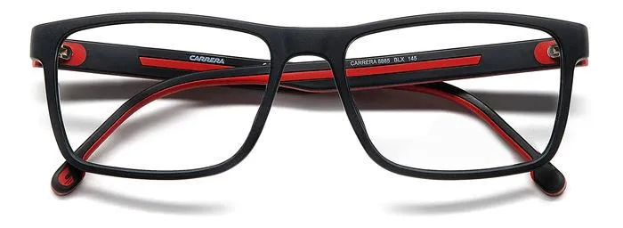 Carrera CARRERA 8885 BLX Montature da vista Plastica Nero-opaco Squadrata - immagine 3