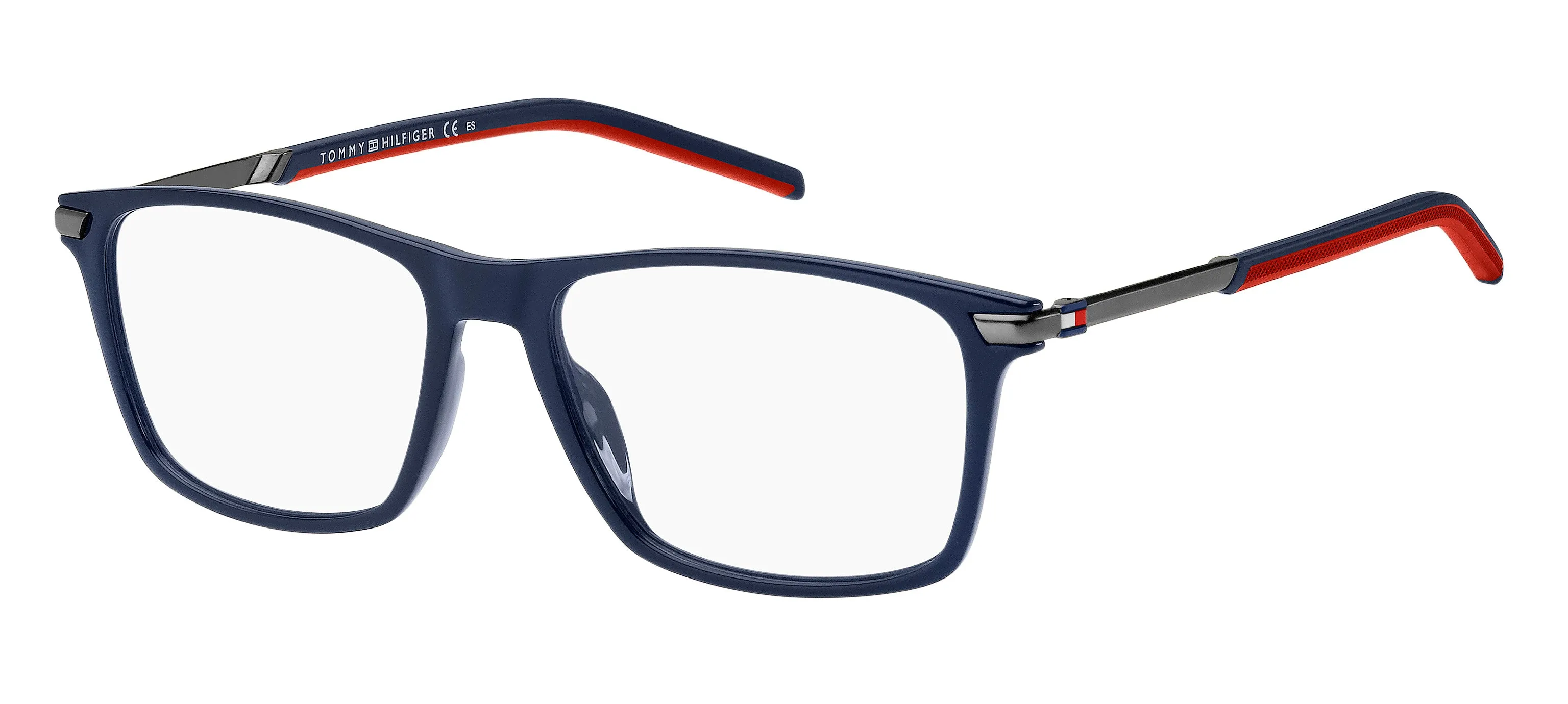 Tommy Hilfiger TH 1995 PJP Montature da vista Plastica Blu Squadrata - immagine 1