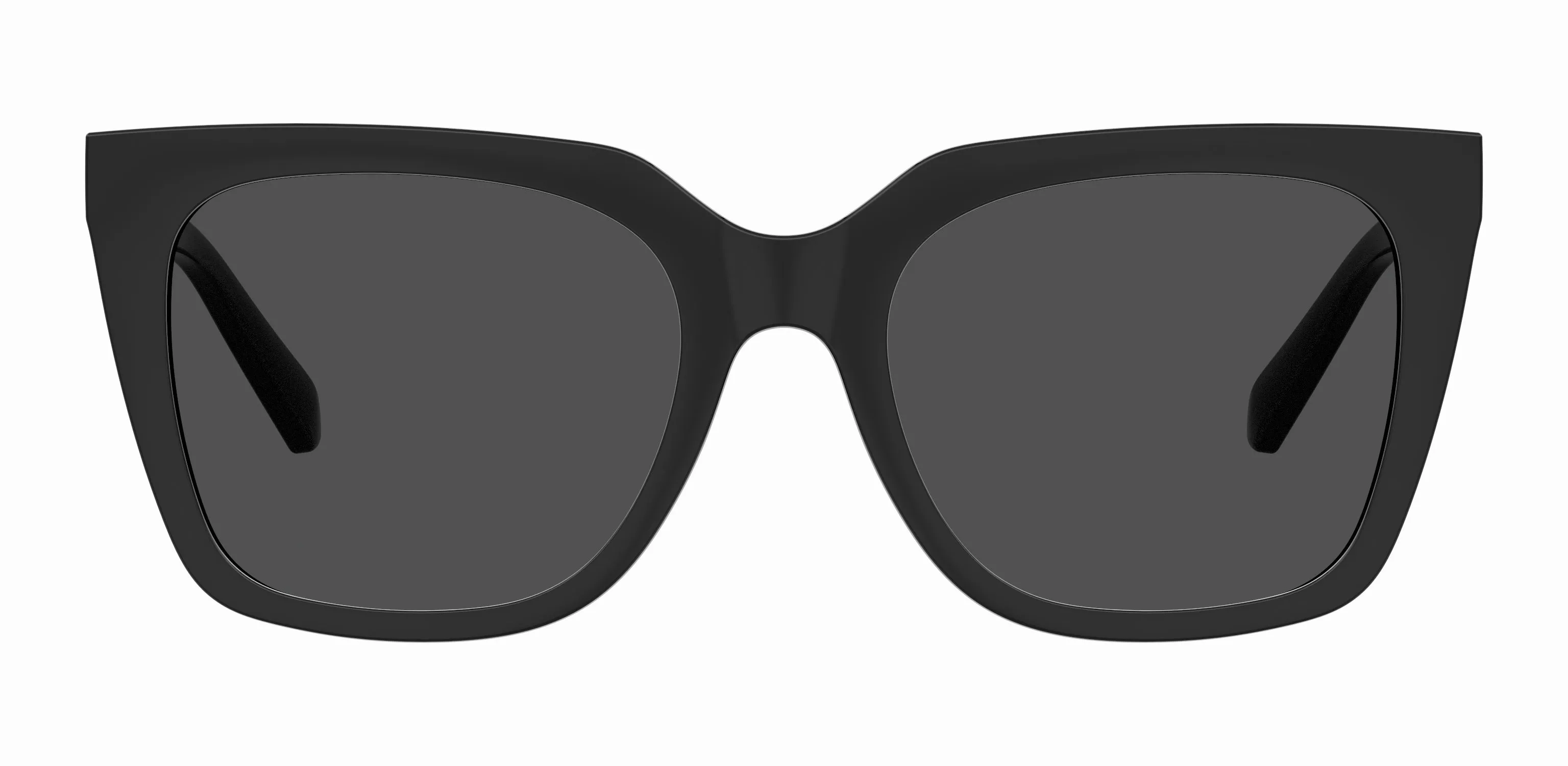 Moschino MOL055/CS 807/IR Occhiali da sole Plastica Nero Grigio Squadrata Normale - immagine 3