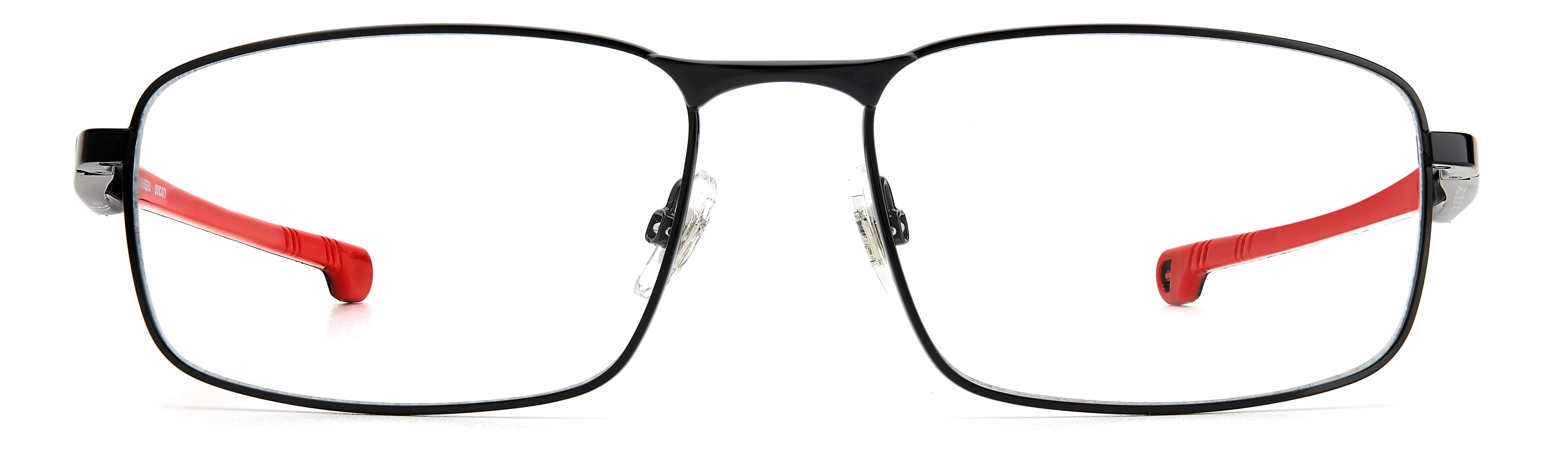 Carrera Ducati CARDUC 008 OIT Montature da vista Metallo Nero/Rosso Squadrata - immagine 2