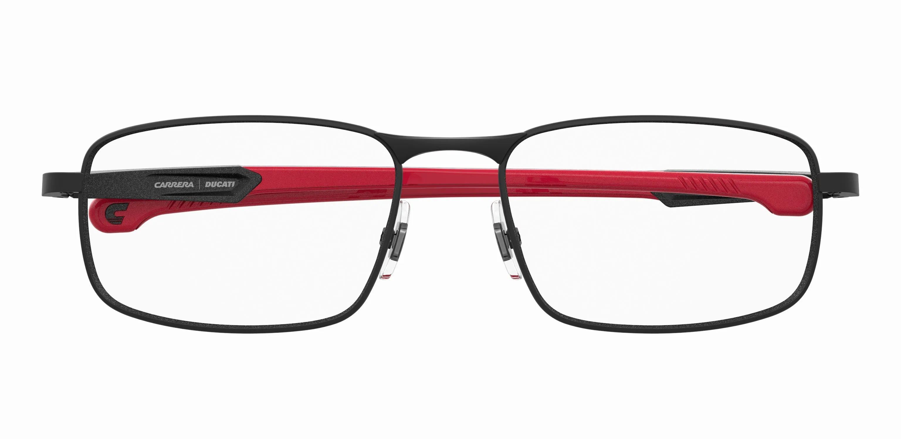 Carrera Ducati CARDUC 008 OIT Montature da vista Metallo Nero/Rosso Squadrata - immagine 3