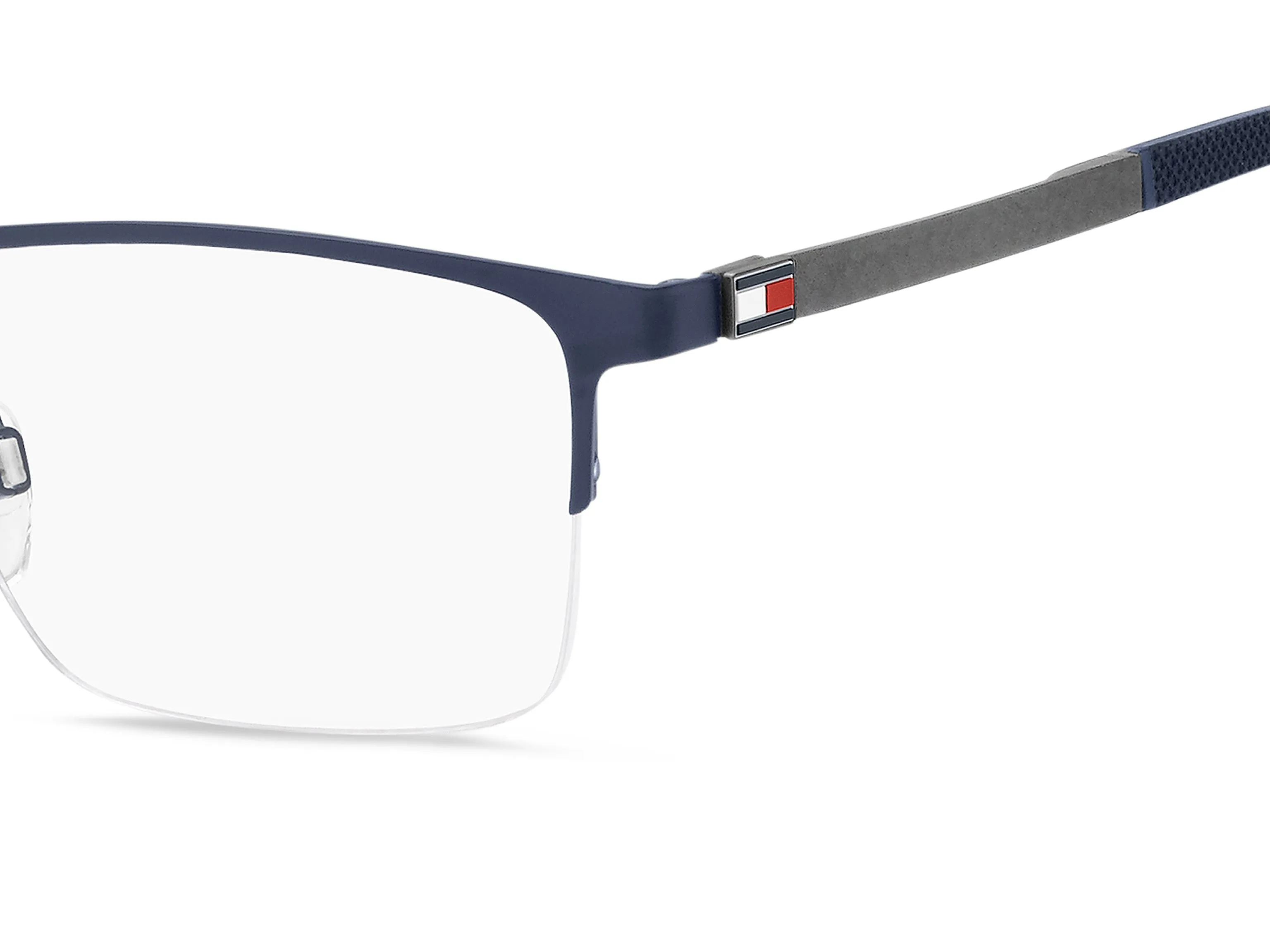 Tommy Hilfiger TH 1917 FLL Montature da vista Acciaio Blu / opaco Squadrata - immagine 3
