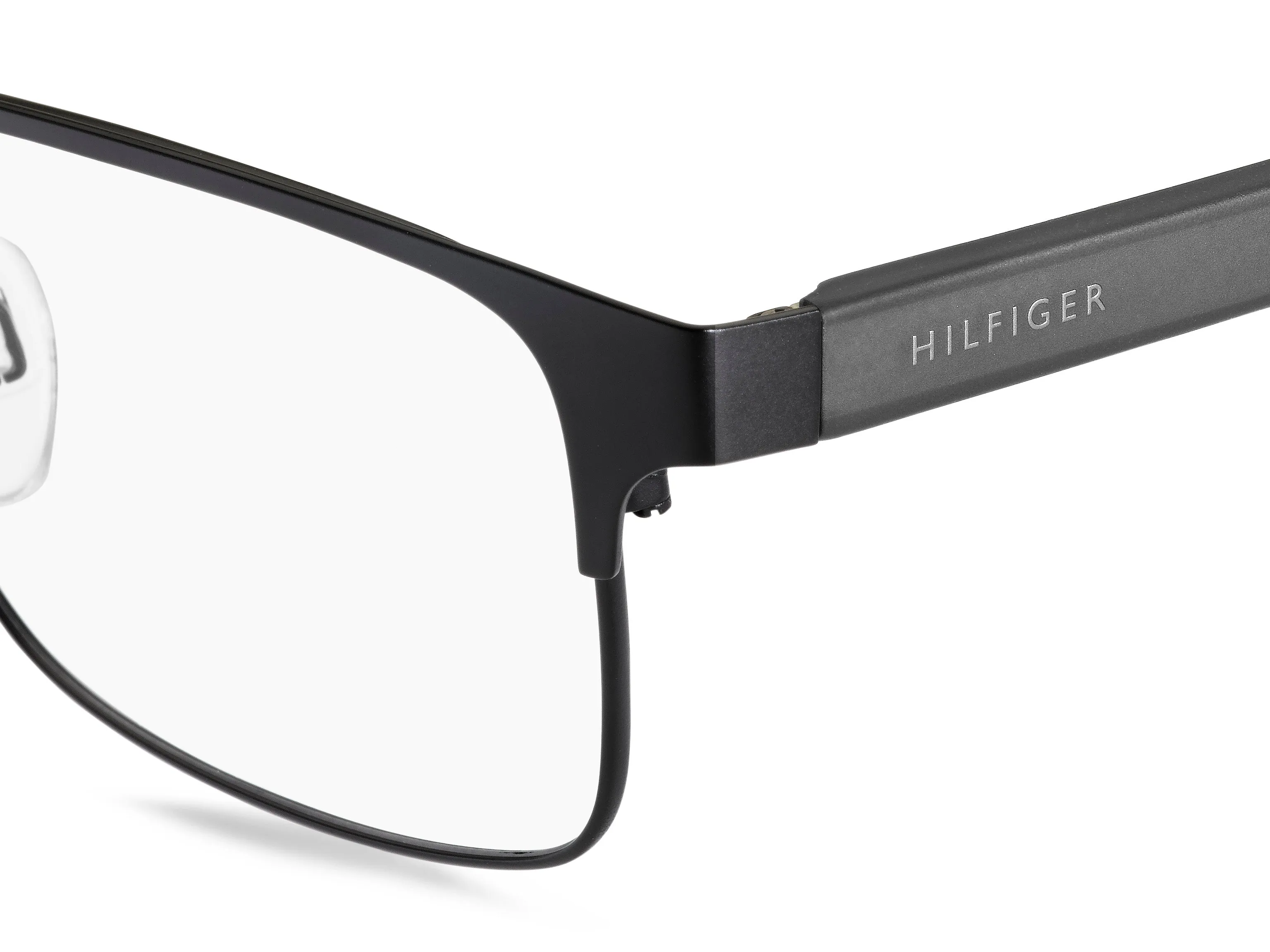 Tommy Hilfiger TH 1396 J29 Montature da vista Acciaio Nero Squadrata - immagine 2