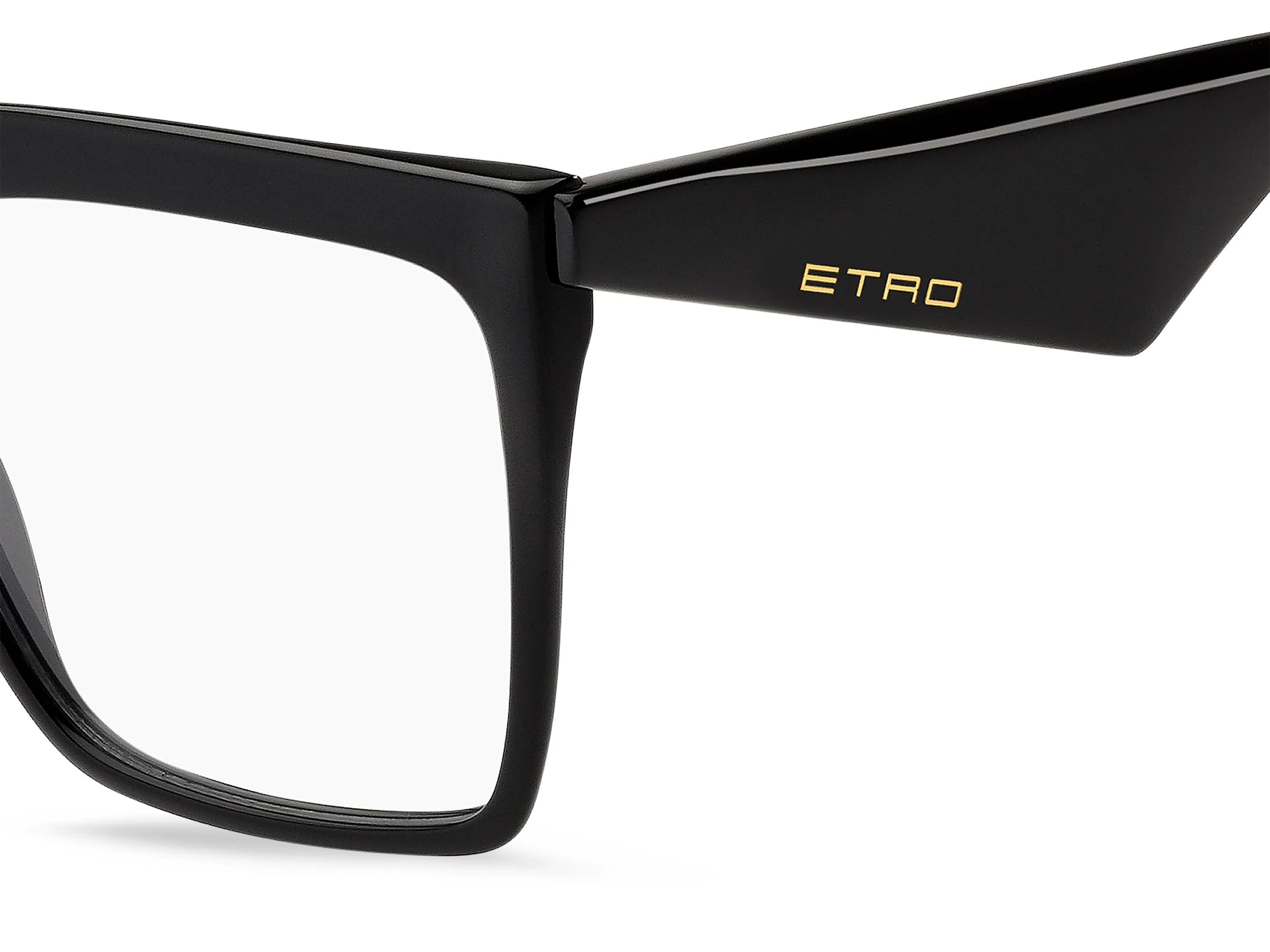 ETRO ETRO 0005 807 Montature da vista Acetato Nero Squadrata - immagine 3
