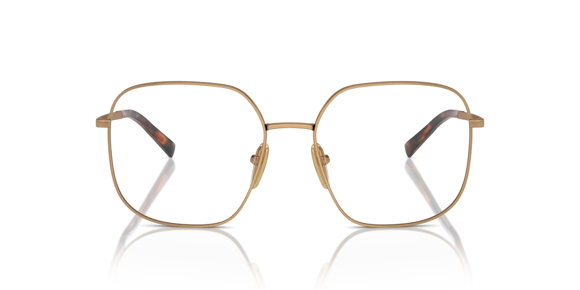 Prada PR A59V 7OE1O1 Montature da vista Metallo Ottone Squadrata - immagine 3