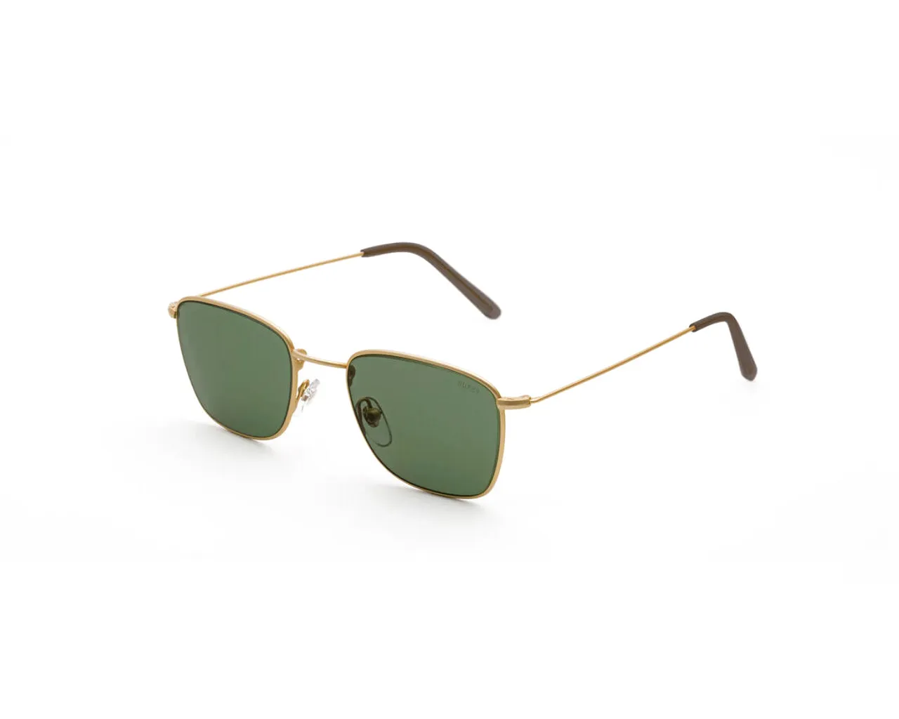 Retrosuperfuture W13 STRAND 2.0 GREEN Occhiali da sole Metallo Oro Verde Squadrata Normale - immagine 1