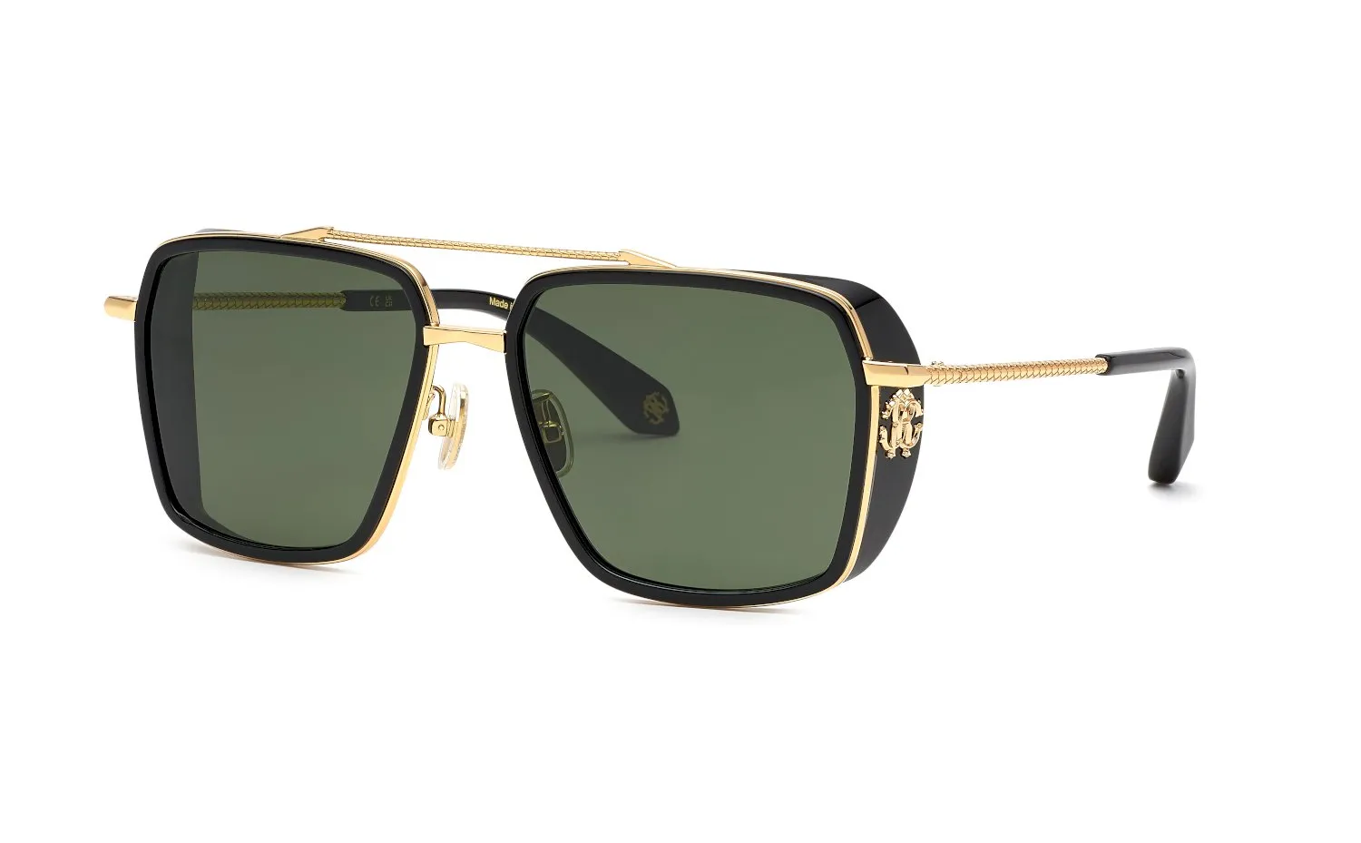Roberto Cavalli Roberto Cavalli SRC036M 300 Occhiali da sole Verde - immagine 1