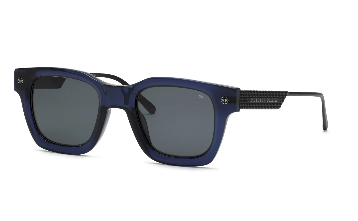 Philipp Plein Philipp Plein SPP105M PLEIN ROCK SUPERHERO 0T31 Occhiali da sole Fumo - immagine 1