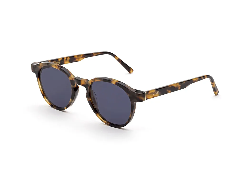 Retrosuperfuture TXR THE WARHOL CHEETAH Occhiali da sole Plastica Havana Rotonda - immagine 1