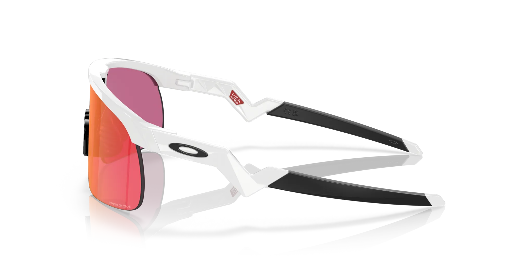 Oakley OJ9010 RESISTOR 901004 Occhiali da sole O_Matter Bianco Viola Maschera Normale Prizm - immagine 4