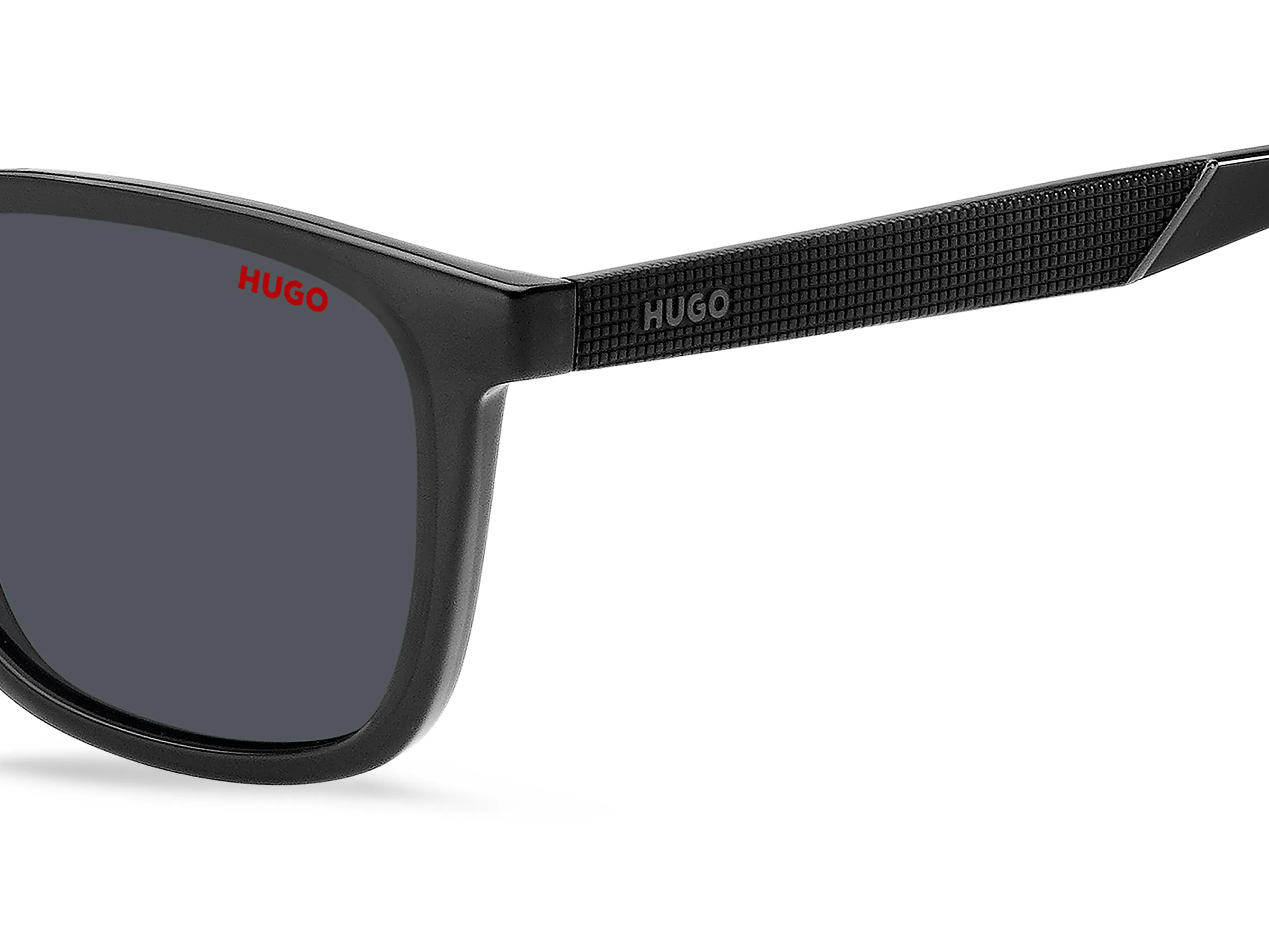 Hugo Boss HG 1306/S KB7/IR Occhiali da sole Iniettato Grigio Grigio Squadrata - immagine 3