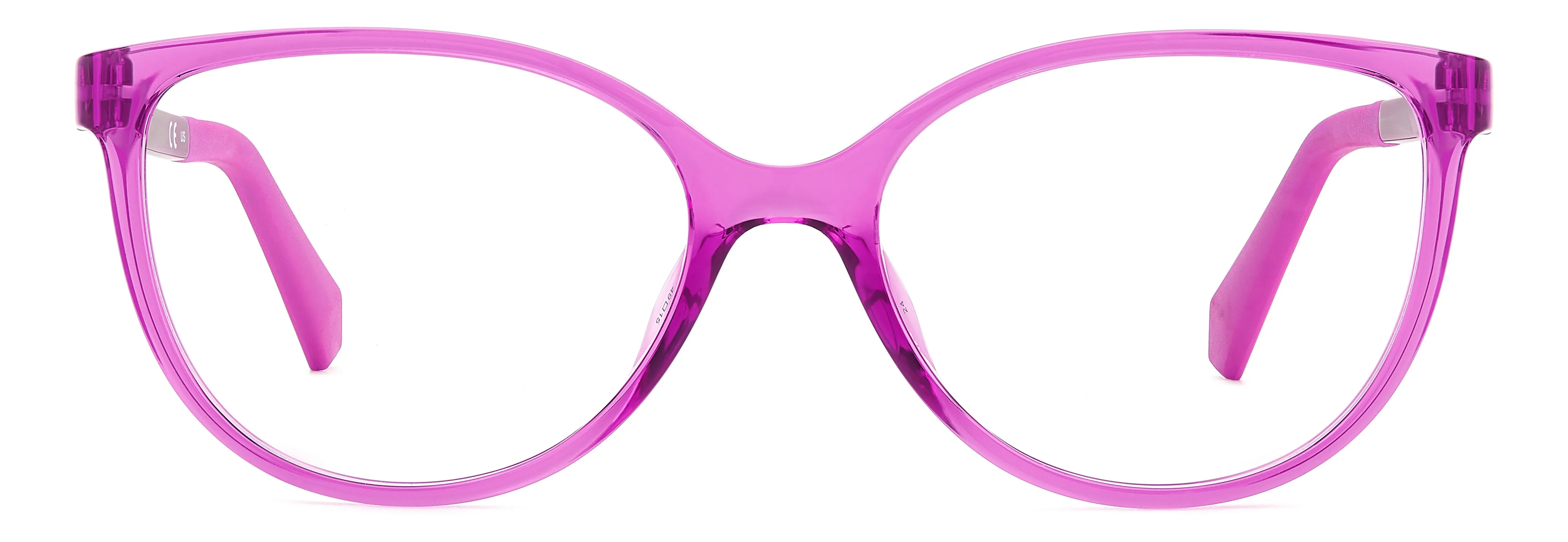 Polaroid Junior Polaroid PLD D825 B3V Montature da vista bambino Plastica Viola Cat Eye - immagine 2