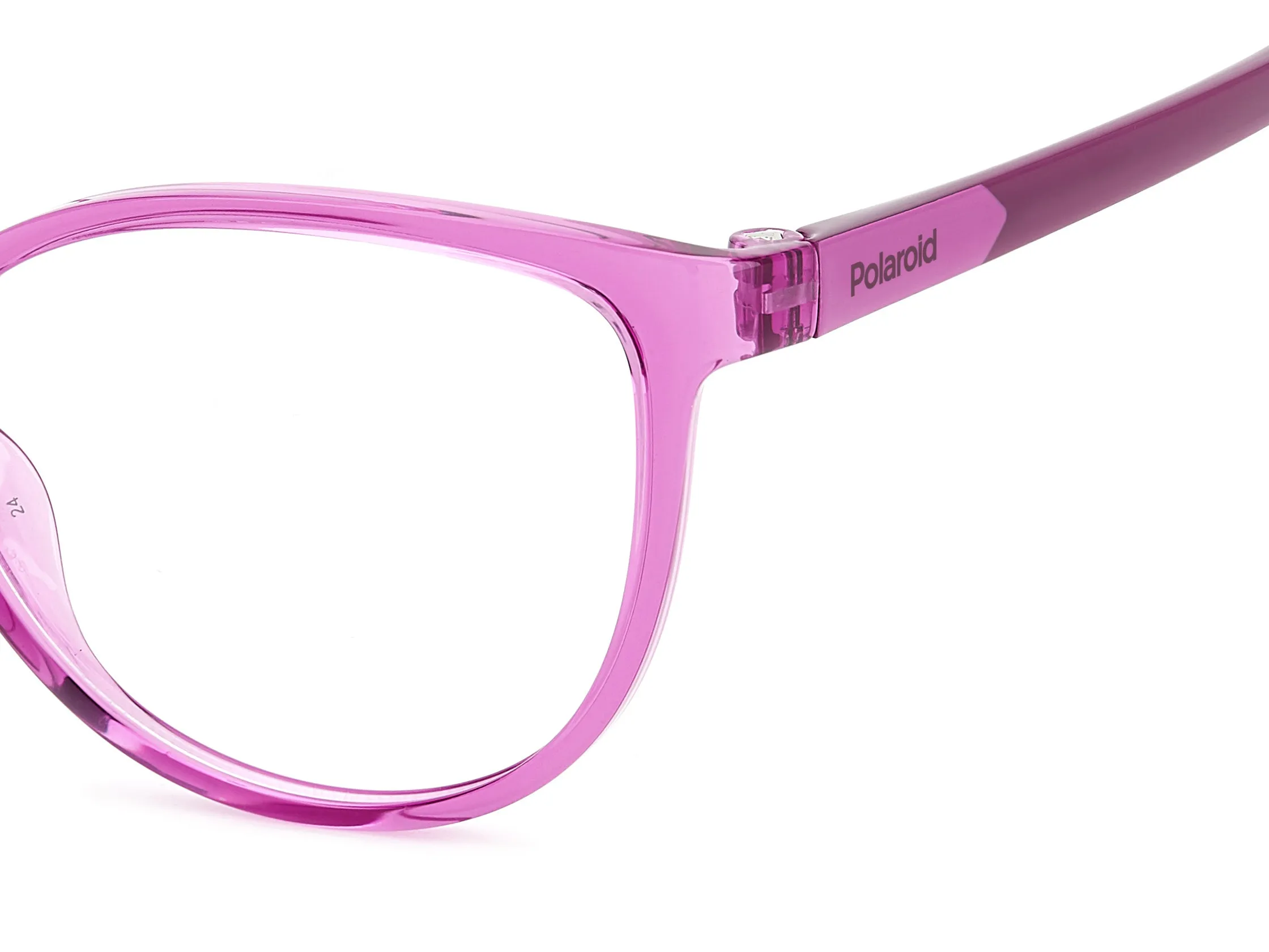 Polaroid Junior Polaroid PLD D825 B3V Montature da vista bambino Plastica Viola Cat Eye - immagine 4