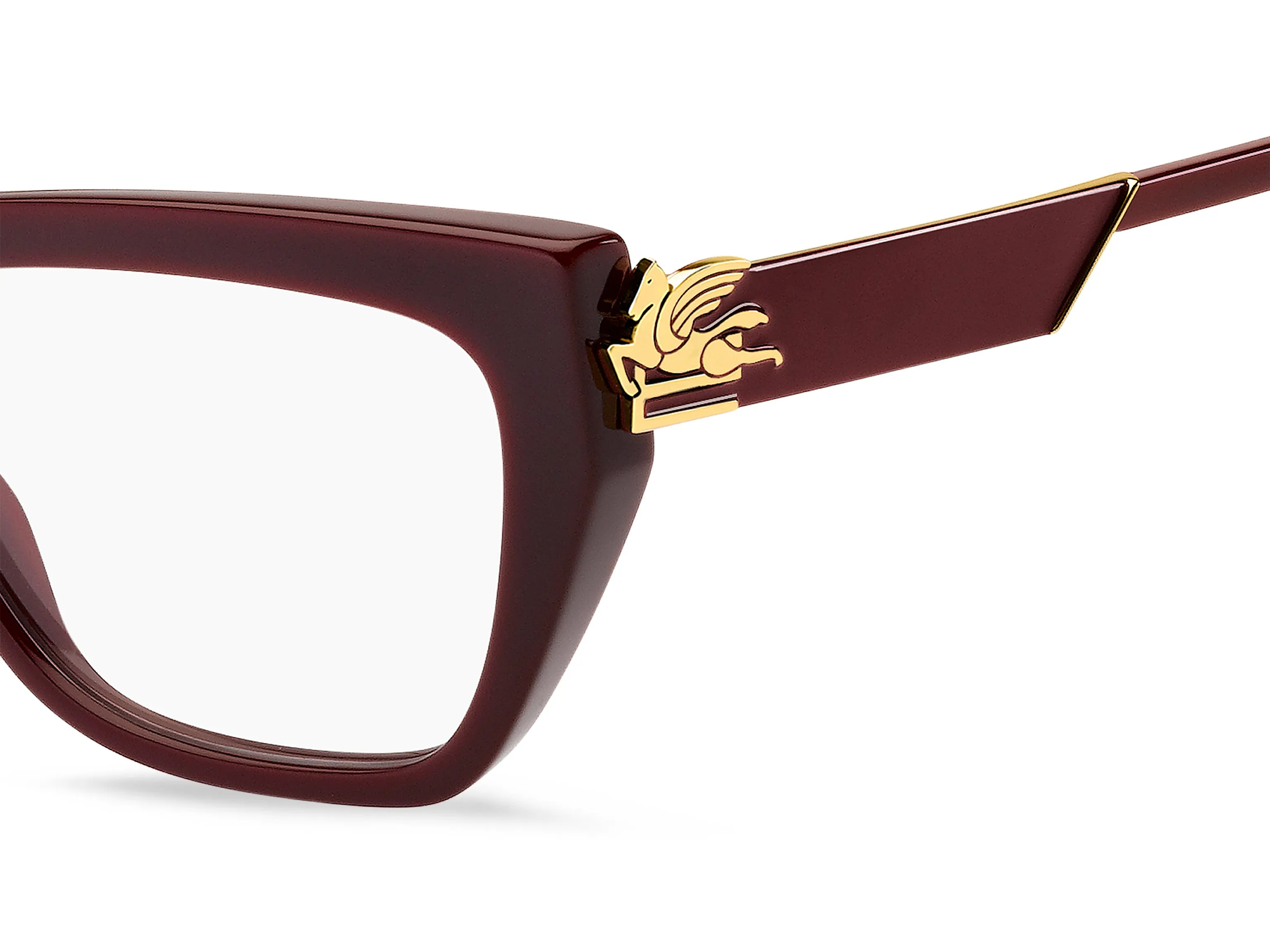 ETRO ETRO 0029 LHF Montature da vista Acetato Bordeaux Cat Eye - immagine 3