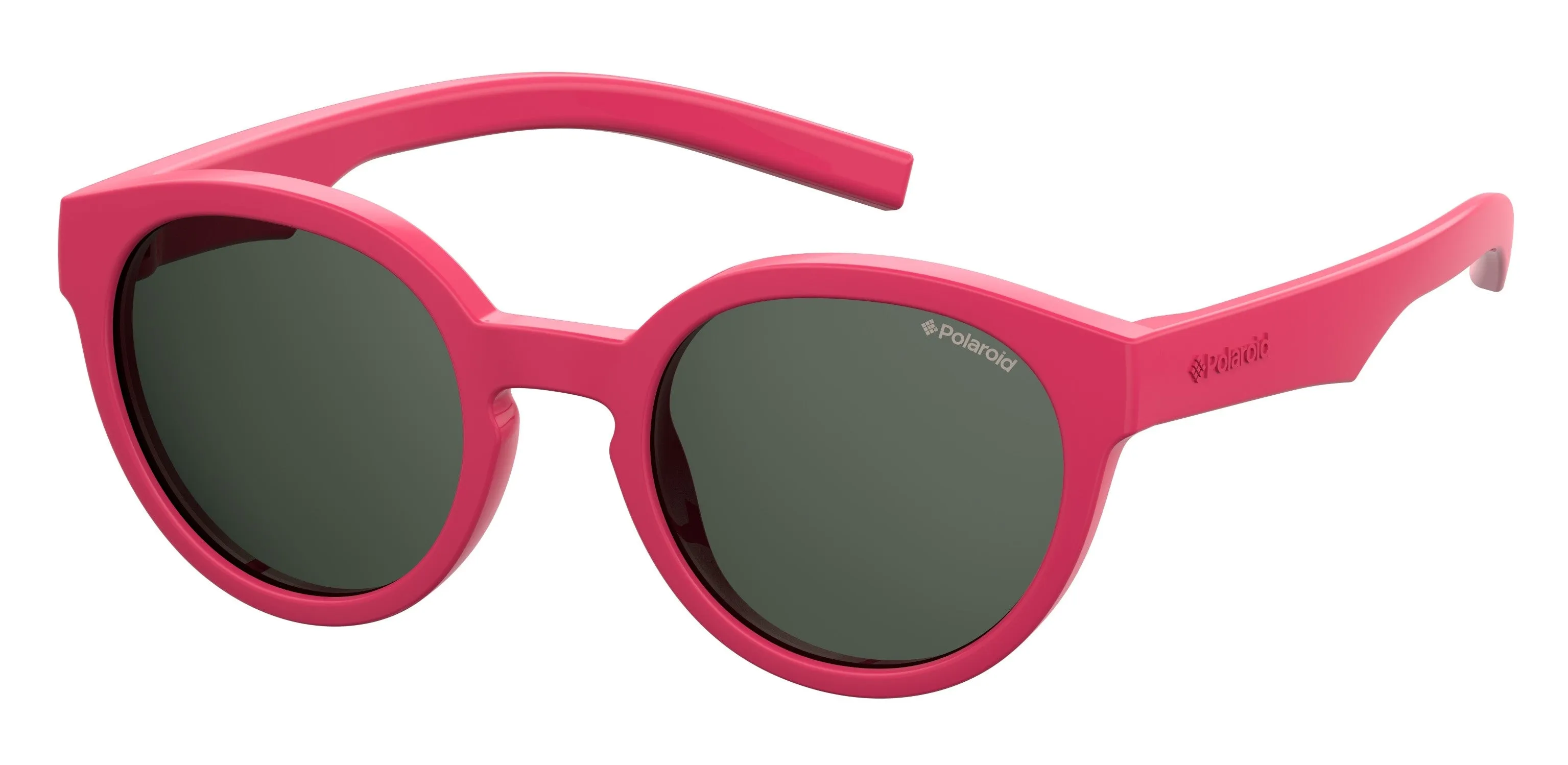Polaroid PLD 8019/S/SM 35J/M9 Occhiali da sole bambino Plastica Rosa Rotonda Polarizzata - immagine 1