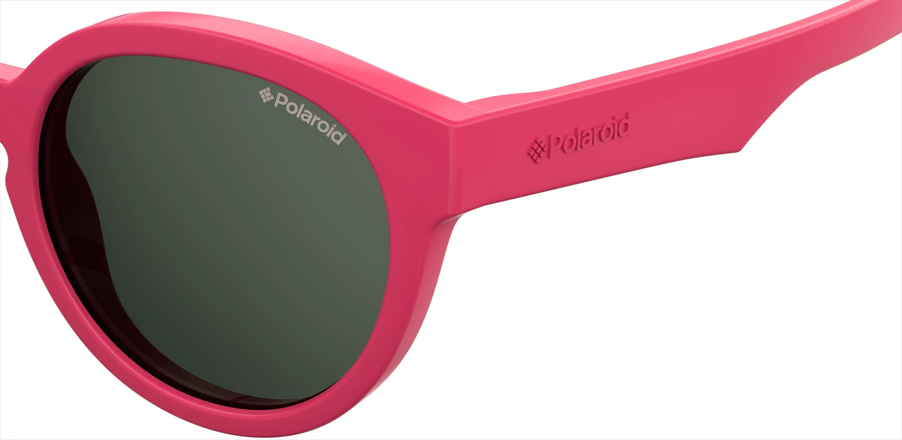 Polaroid PLD 8019/S/SM 35J/M9 Occhiali da sole bambino Plastica Rosa Rotonda Polarizzata - immagine 3