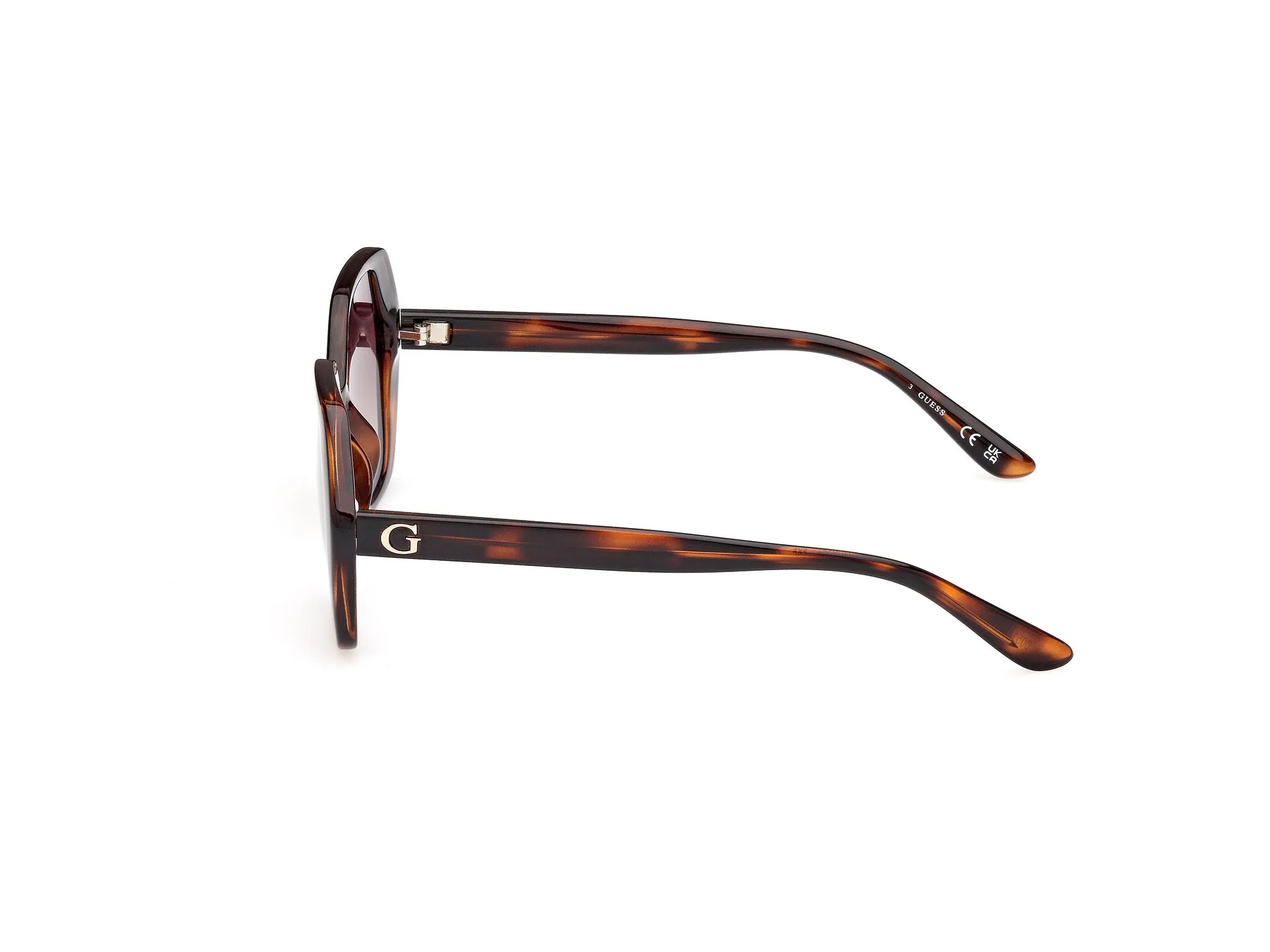 Guess GU8292 52F Occhiali da sole Iniettato Geometrica Normale Sfumato - immagine 3