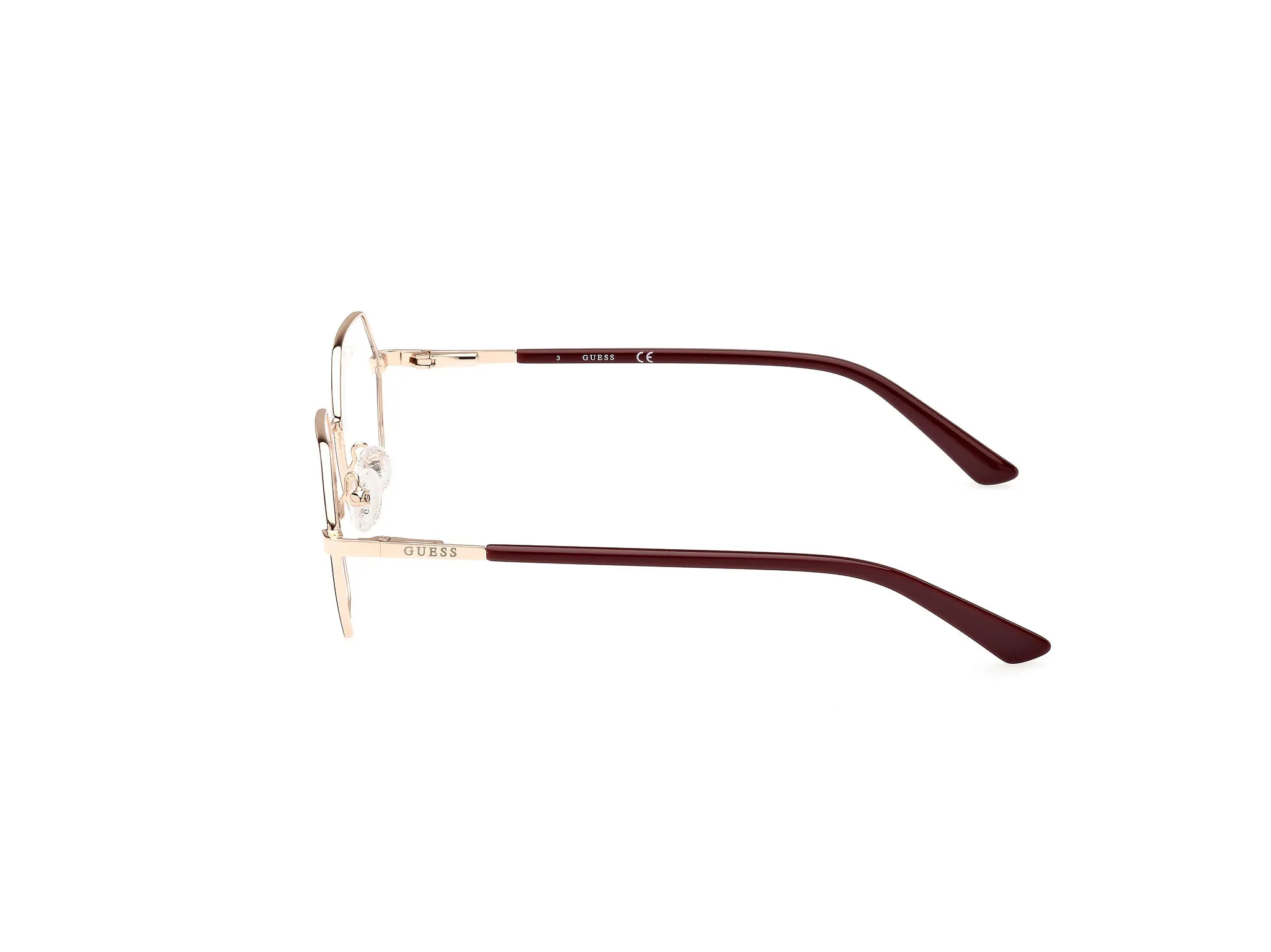 Guess GU8275 32 Montature da vista Alluminio Oro Geometrica Normale - immagine 3