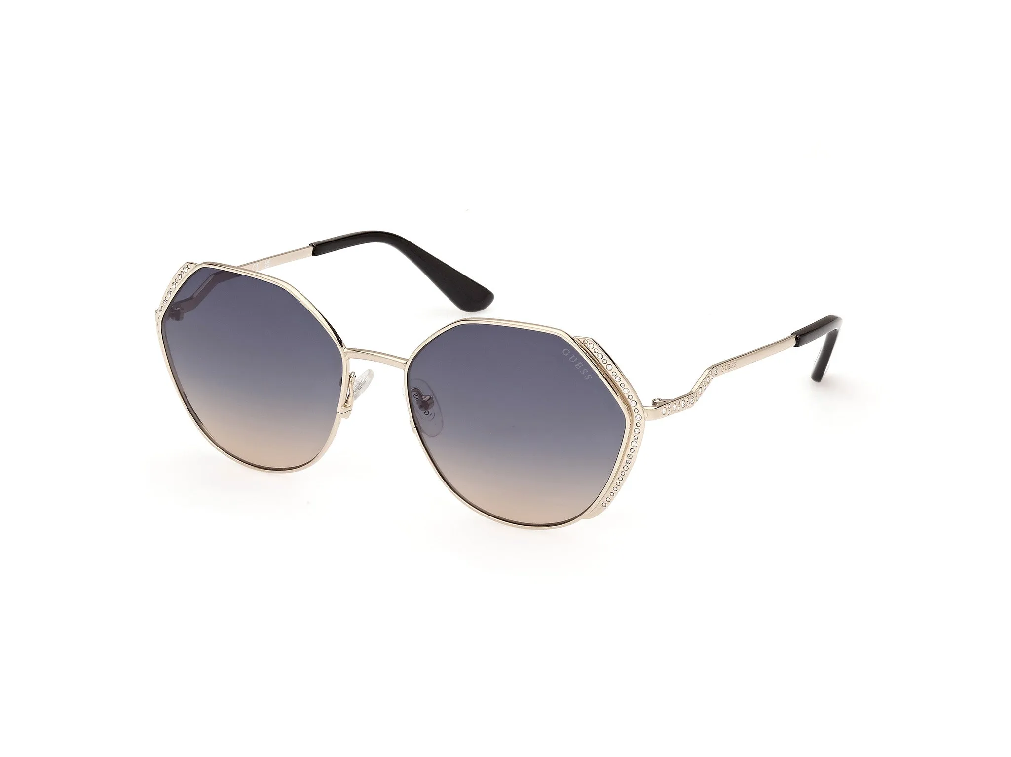 Guess GU7842-S 33W Occhiali da sole Metallo Geometrica Normale - immagine 1