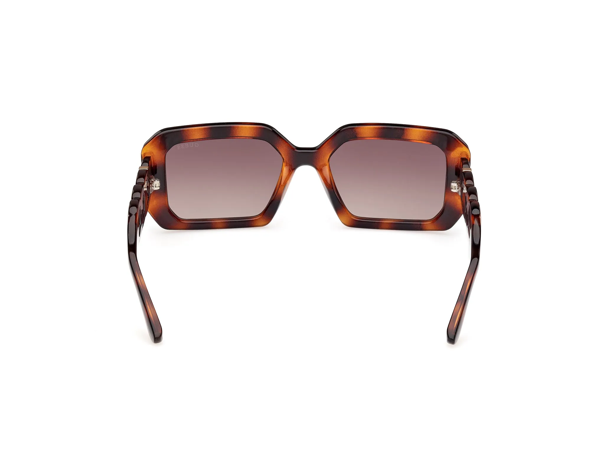 Guess GU00110 52F Occhiali da sole Iniettato Havana Marrone Geometrica Normale Sfumato - immagine 4