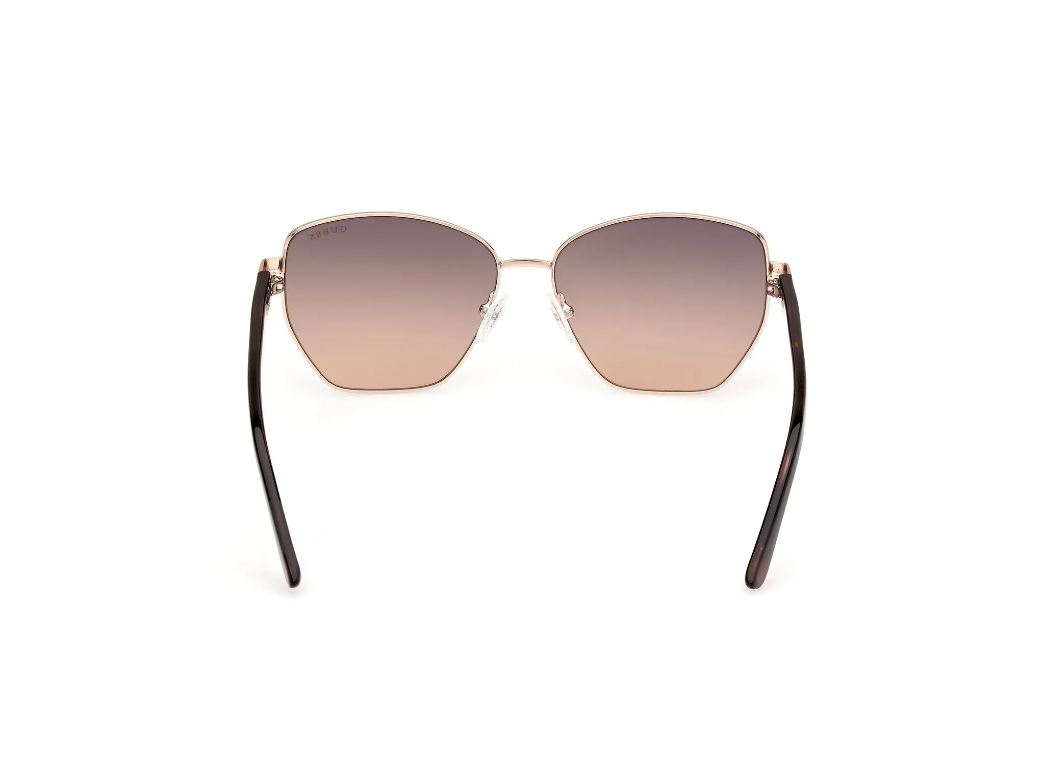 Guess GU00102 32F Occhiali da sole Metallo Oro Marrone Geometrica Normale - immagine 4