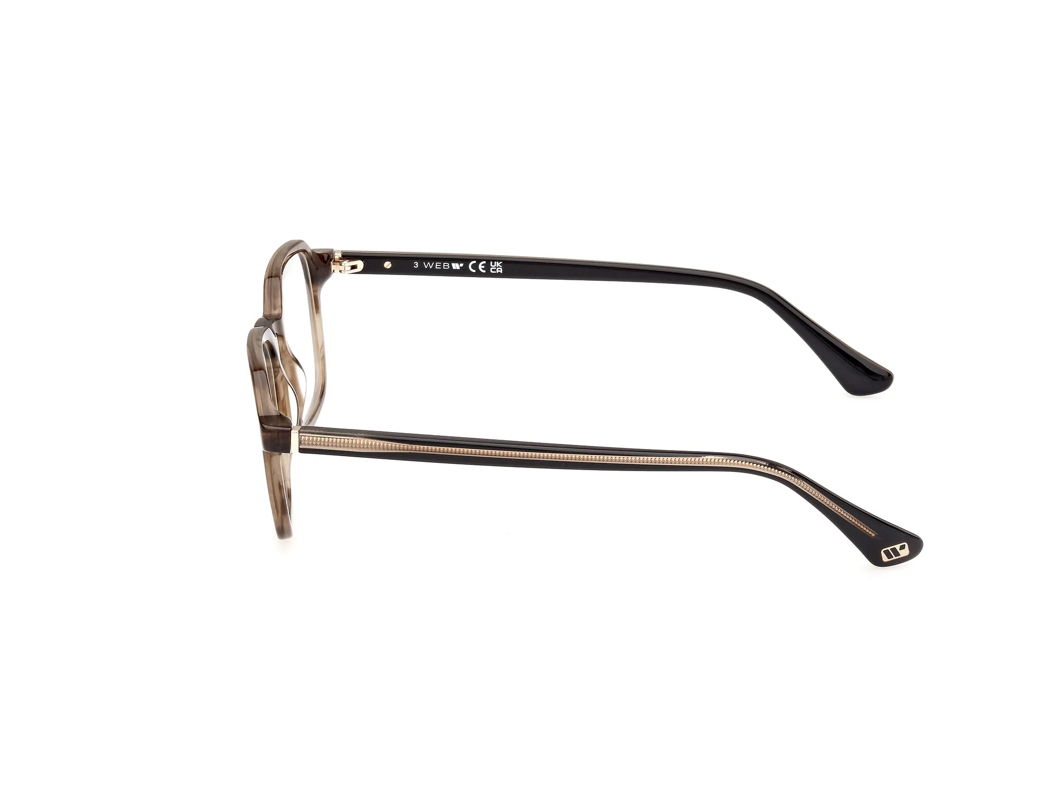 Web WE5428 51 Montature da vista Acetato Grigio Geometrica Normale - immagine 3