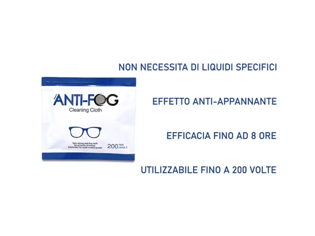 Vistaexpert 3 X Panno Antiappannante occhiali , salviette anti-fog per la pulizia di lenti, riutilizzabile. Microfibra e pulizia - immagine 2