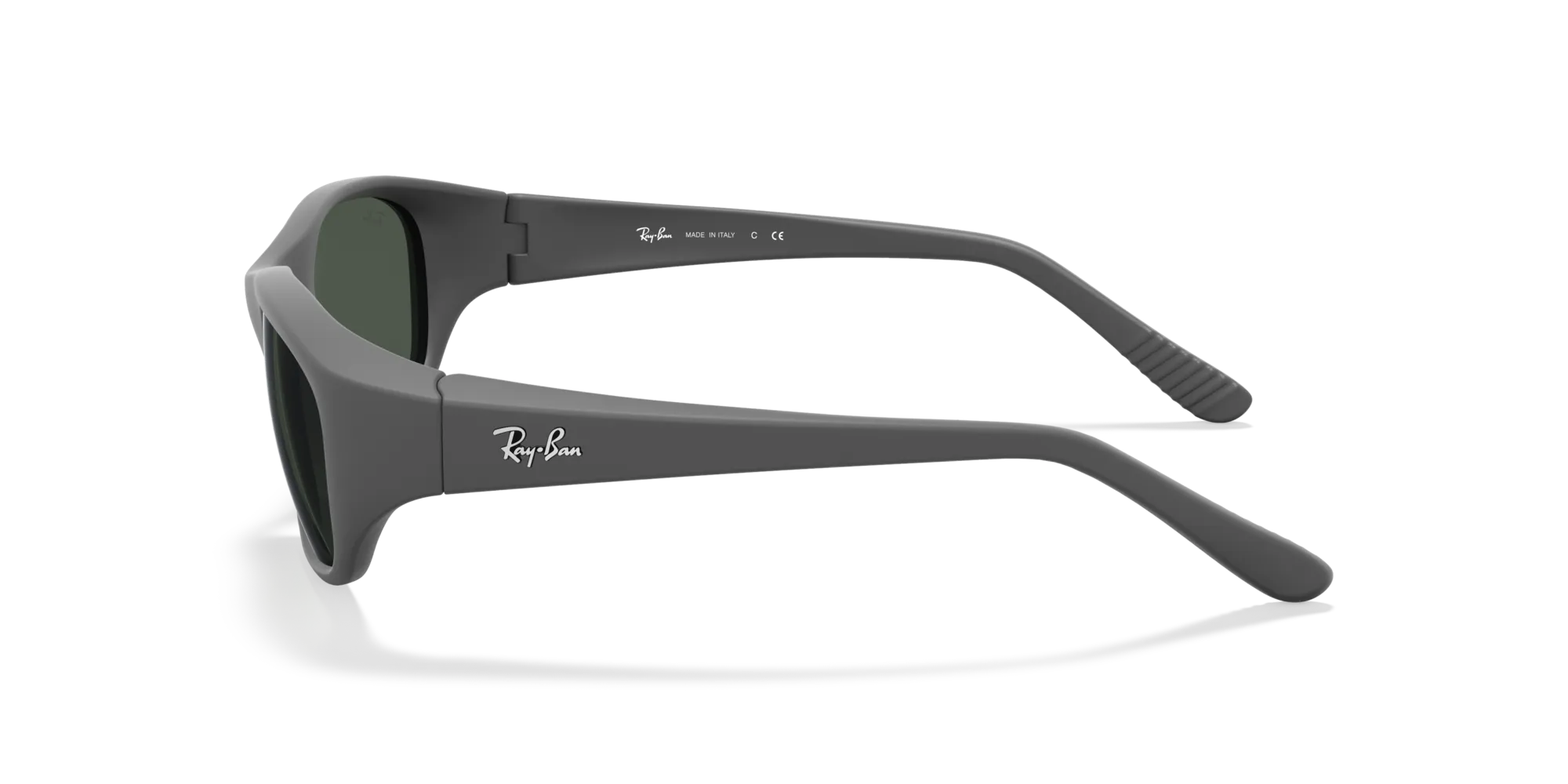 Ray - Ban RB2016 DADDY-O W2578 Occhiali da sole Iniettato Nero Verde Squadrata Normale - immagine 4
