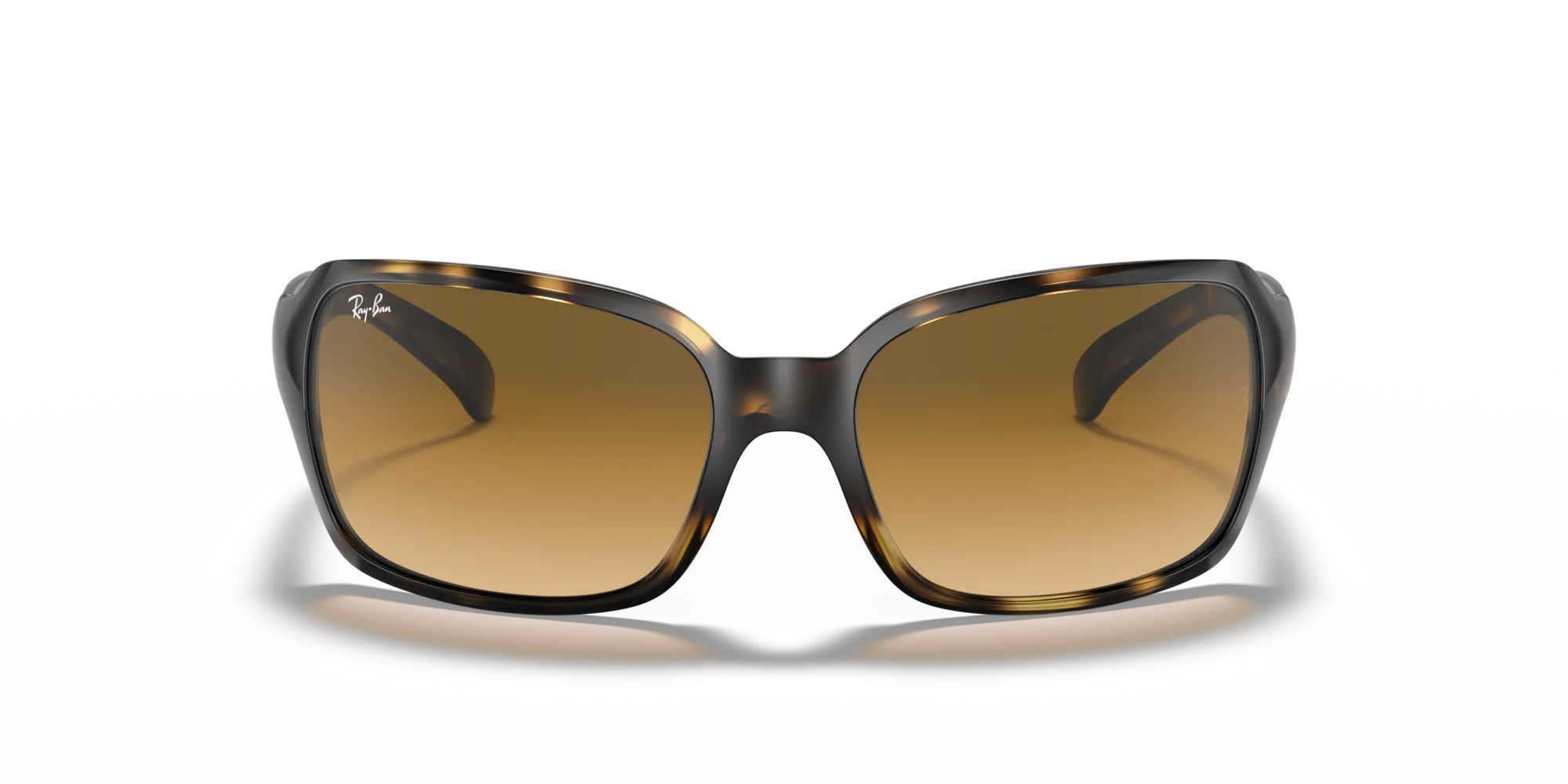 Ray - Ban RB4068 RB4068 710/51 Occhiali da sole Iniettato Tartaruga Squadrata Normale Sfumato - immagine 3