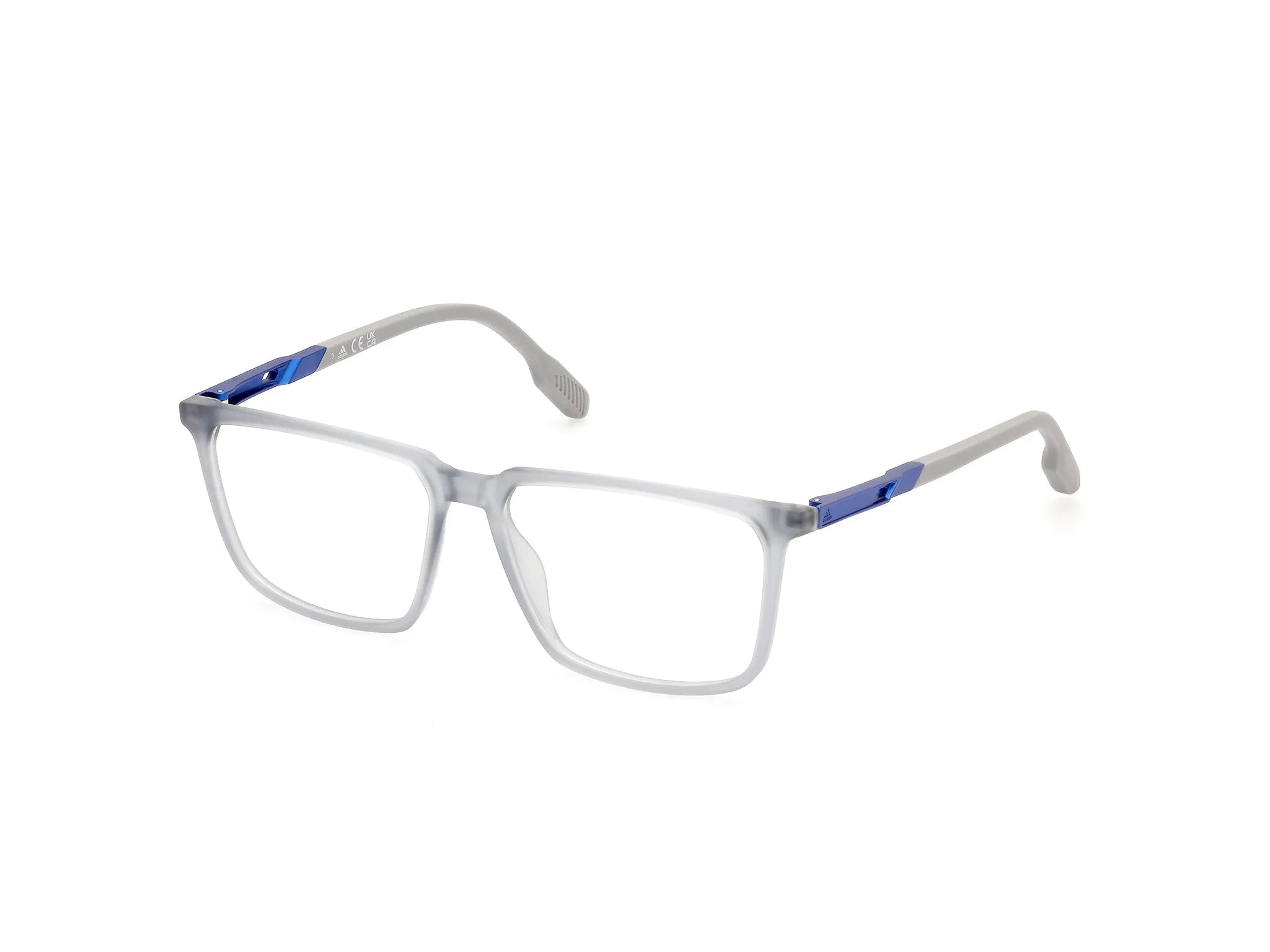 Adidas Sport SP5071 20 Montature da vista Iniettato Grigio Geometrica Normale - immagine 1