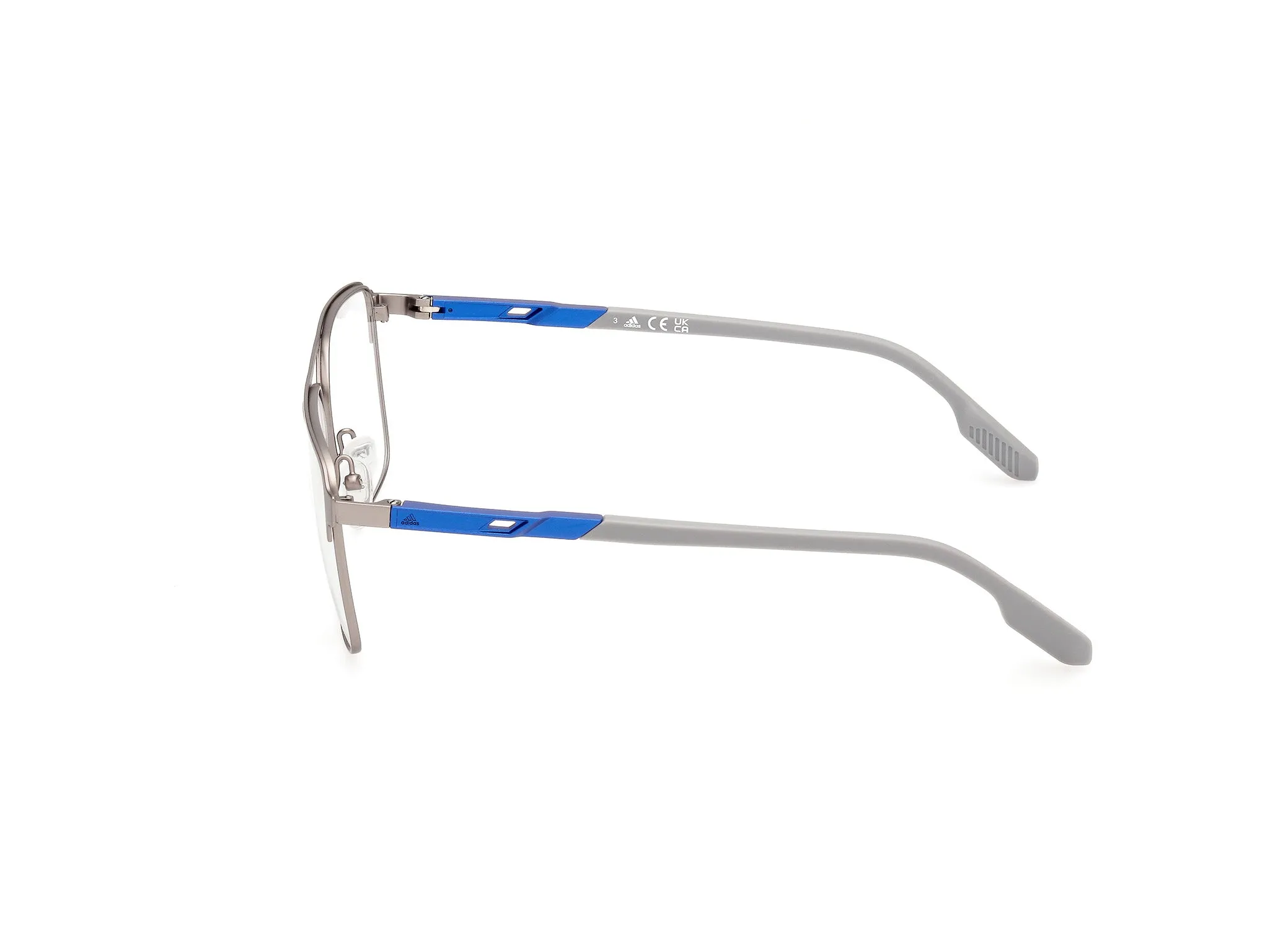 Adidas Sport SP5069 15 Montature da vista Metallo Rutenio Geometrica Normale - immagine 3