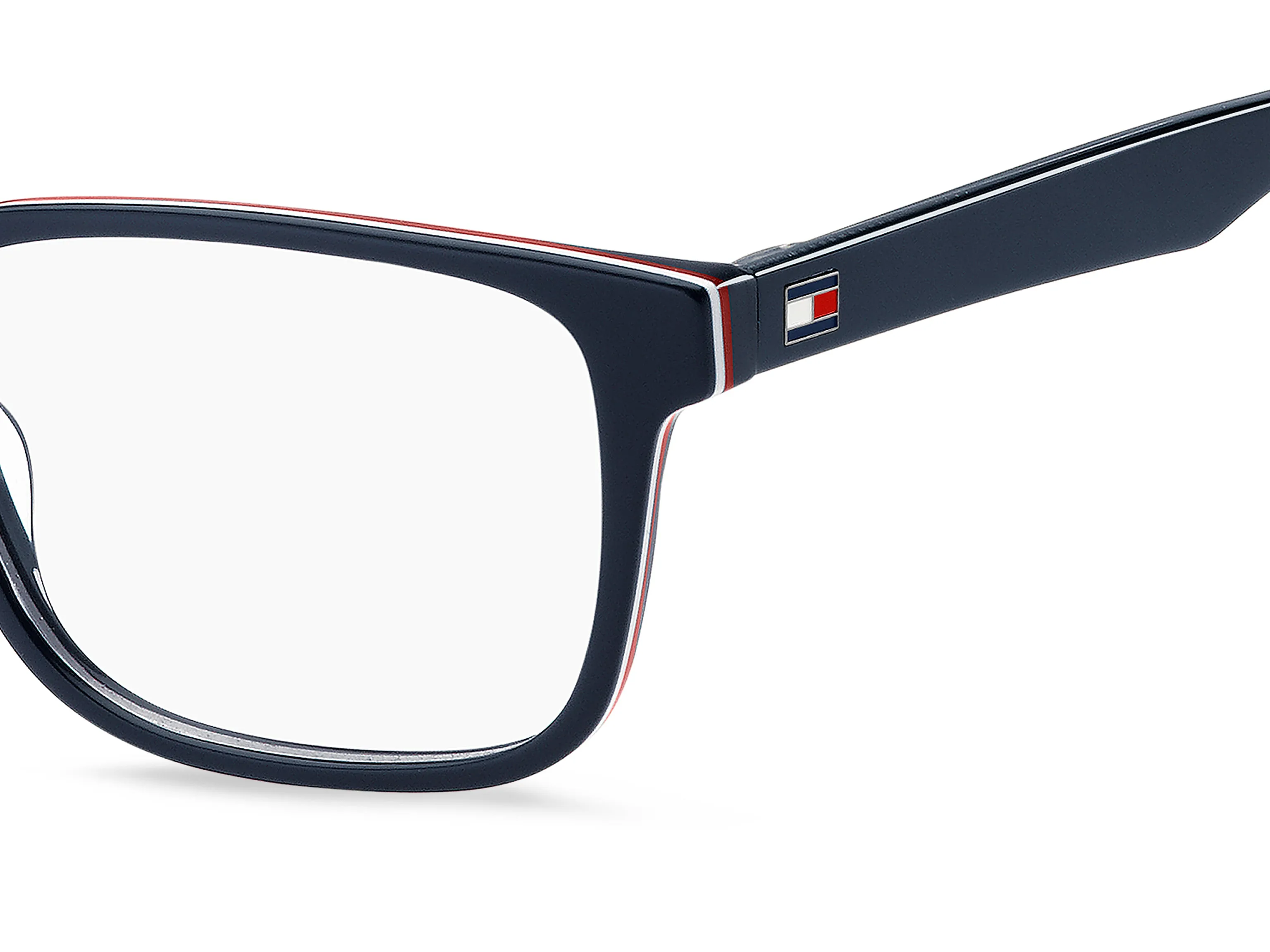 Tommy Hilfiger TH 2075 PJP Montature da vista Bio-acetato Blu Squadrata - immagine 3