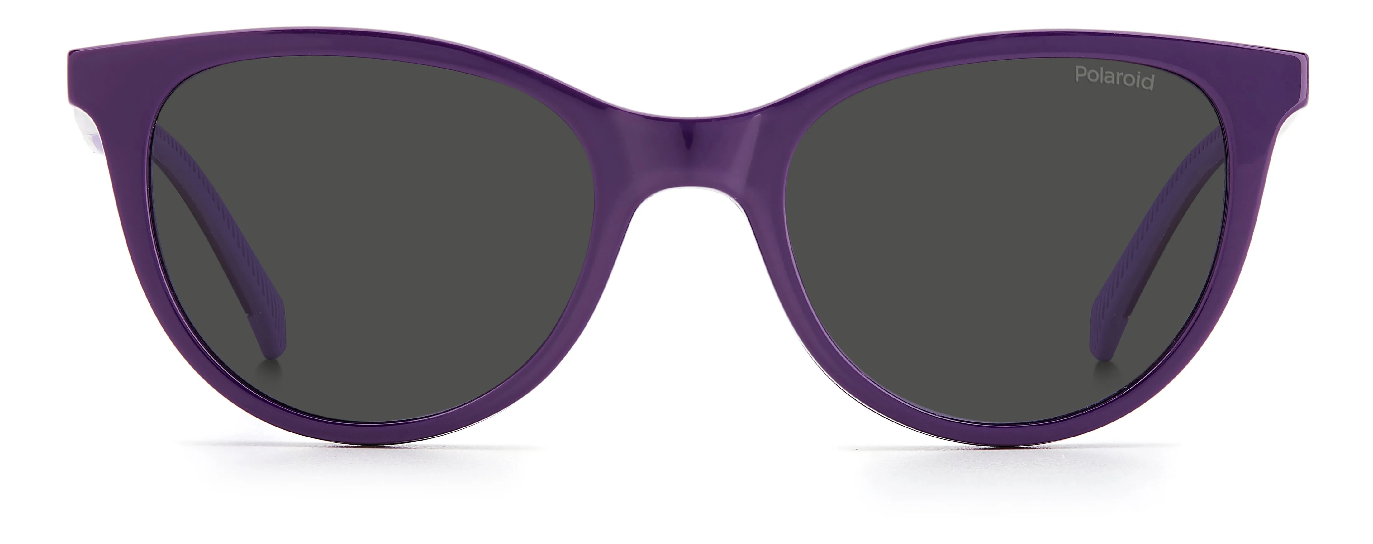 Polaroid Junior Polaroid PLD 8051/CS 789/M9 Occhiali da sole bambino Plastica Lilla Grigio Cat Eye - immagine 2