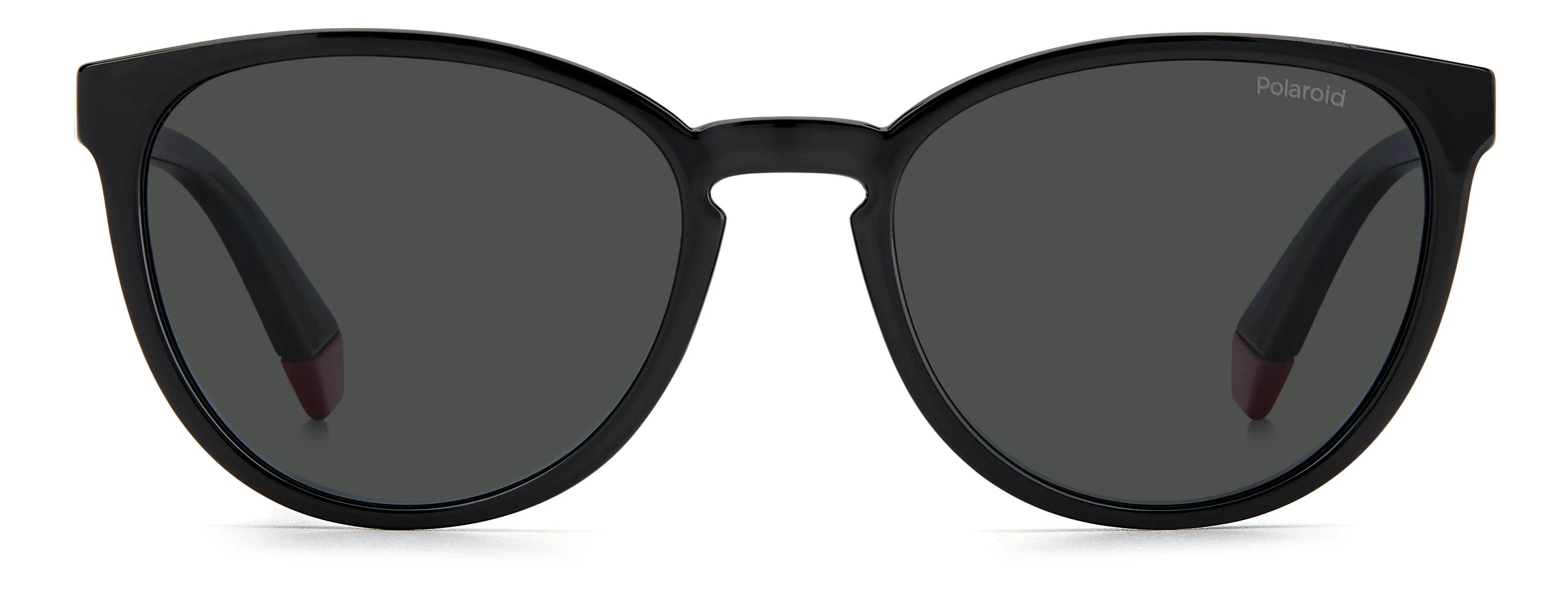 Polaroid PLD 8047/S 807/M9 Occhiali da sole bambino Plastica Nero Grigio Cat Eye - immagine 2