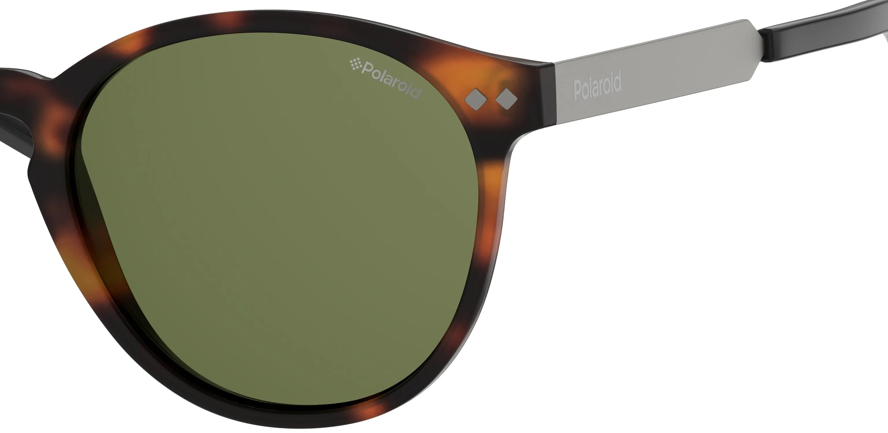 Polaroid PLD 1029/S N9P/UC Occhiali da sole Plastica Havana Rotonda Polarizzata - immagine 3