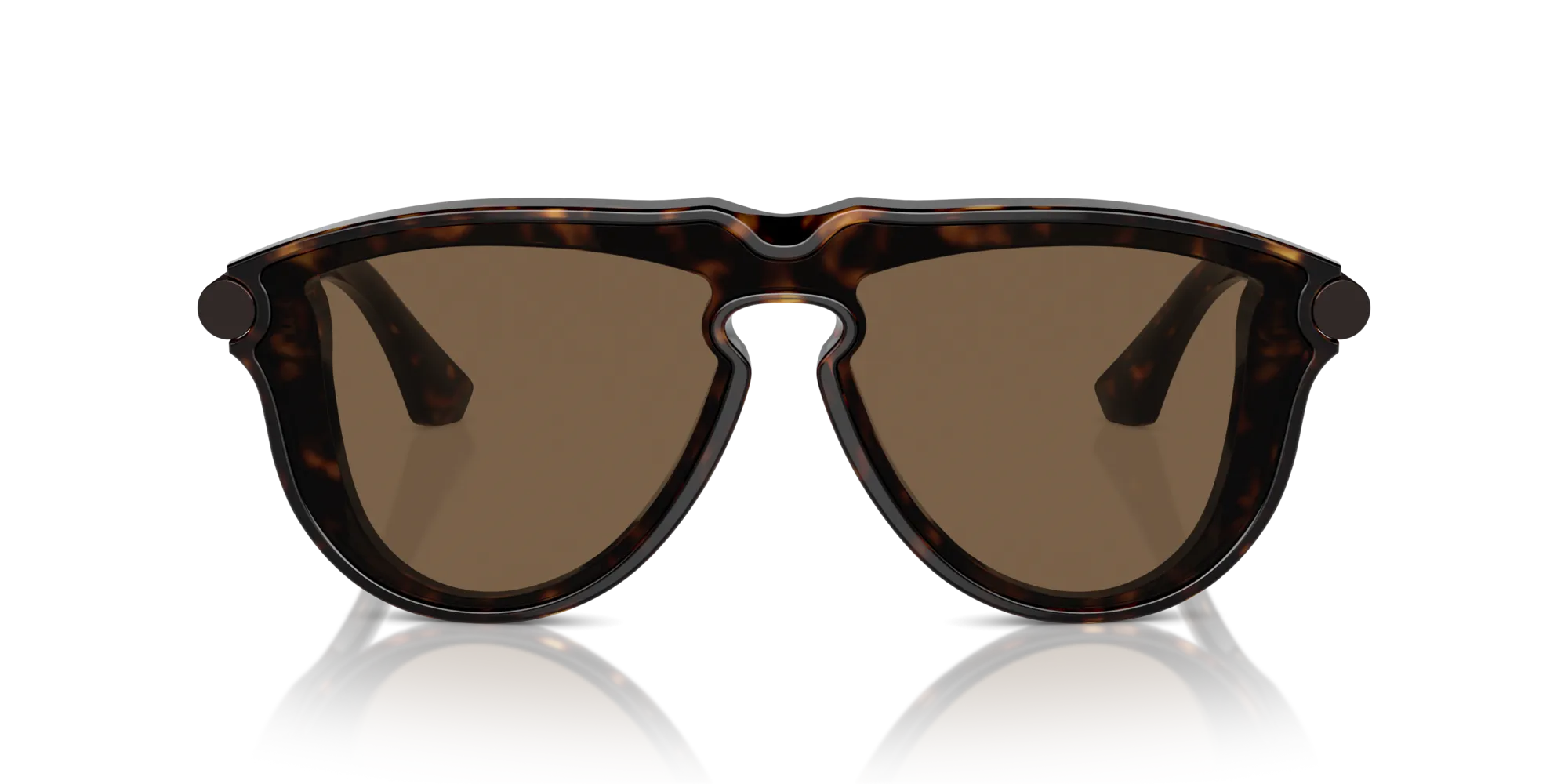 Burberry BE4427 300273 Occhiali da sole Acetato Marrone Marrone Pilot Normale - immagine 3
