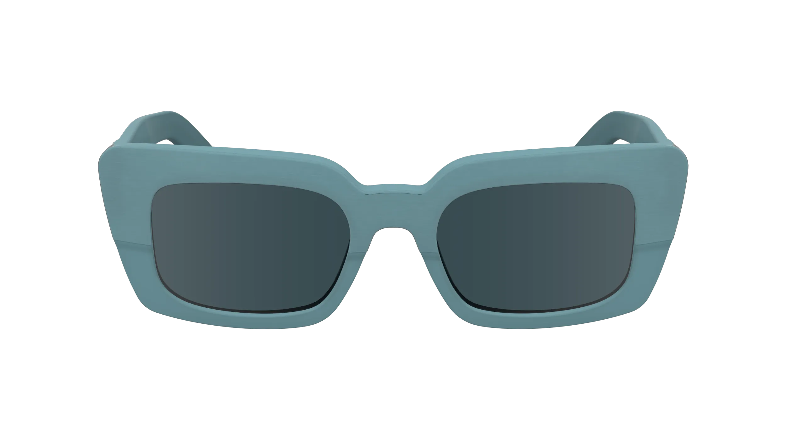 Calvin Klein CK24512S 413 Occhiali da sole Bio-acetato Azzurro Blu Farfalla Normale - immagine 2