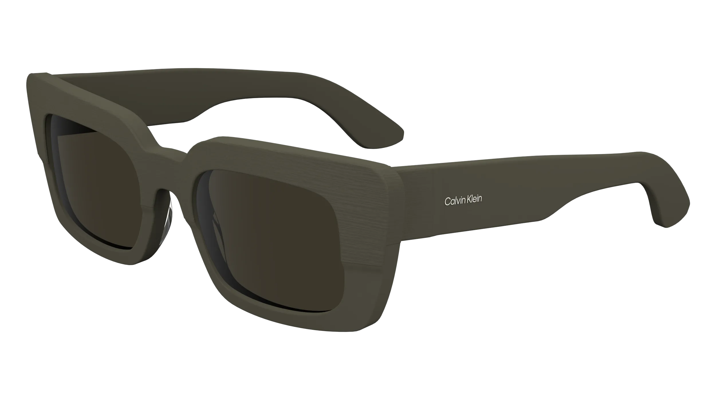 Calvin Klein CK24512S 260 Occhiali da sole Bio-acetato Grigio Marrone Farfalla Normale - immagine 1