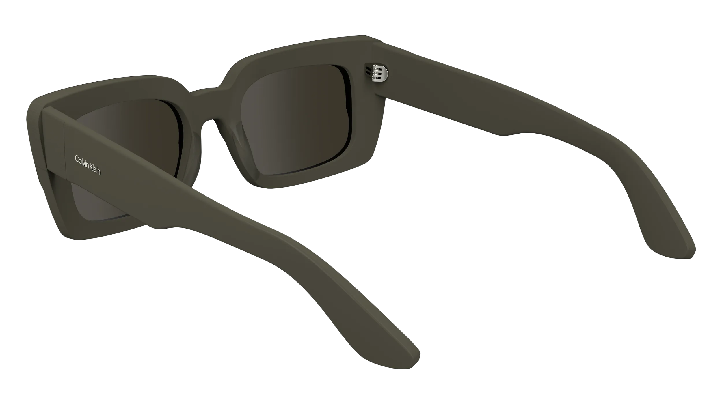 Calvin Klein CK24512S 260 Occhiali da sole Bio-acetato Grigio Marrone Farfalla Normale - immagine 3