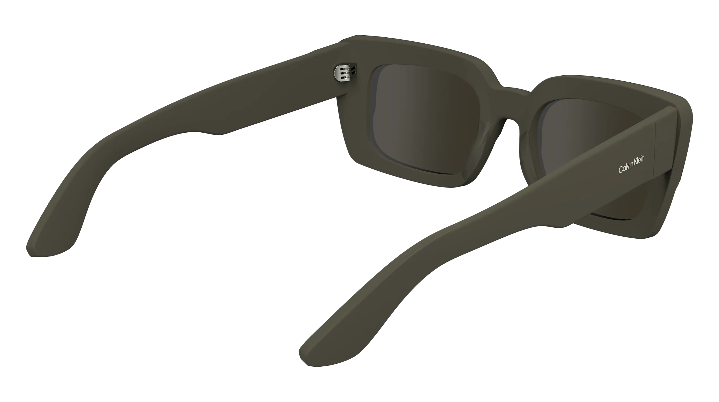Calvin Klein CK24512S 260 Occhiali da sole Bio-acetato Grigio Marrone Farfalla Normale - immagine 4
