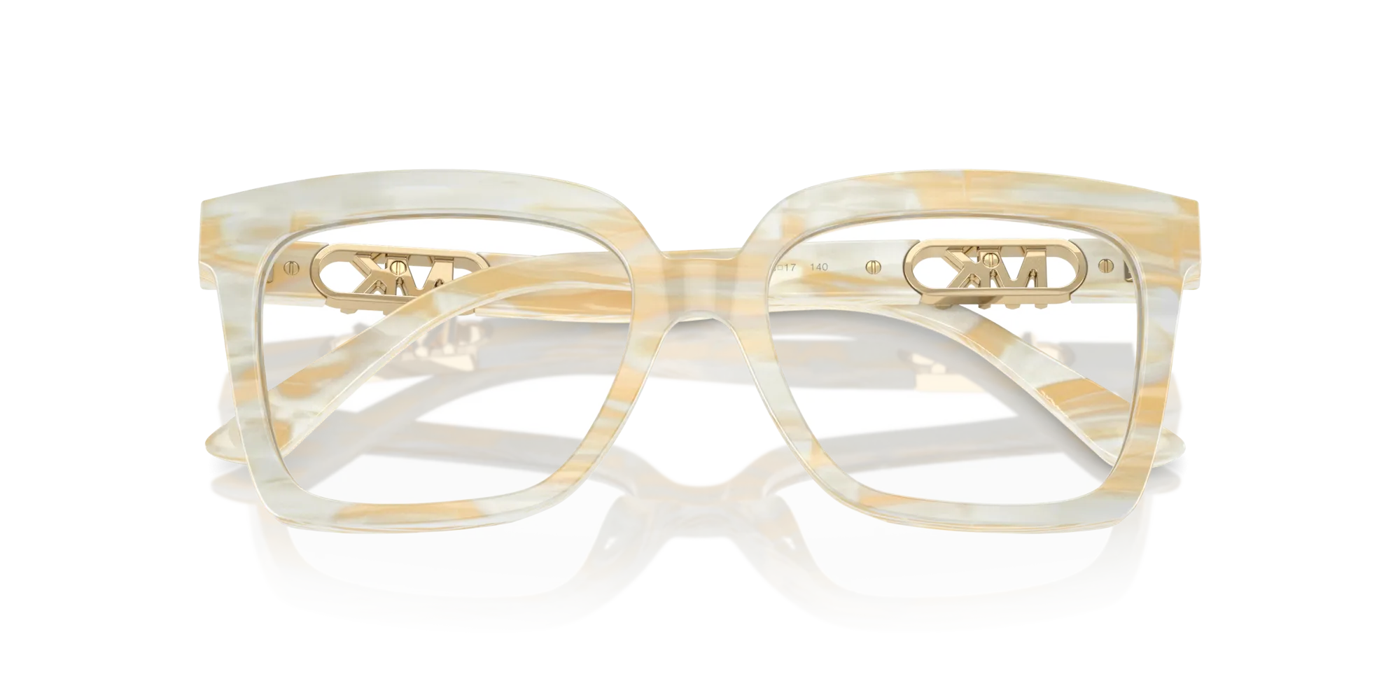 Michael Kors MK4119U NASSAU 4001 Montature da vista Acetato Beige Squadrata Normale - immagine 2