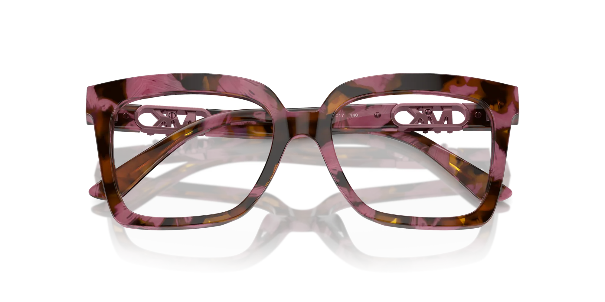 Michael Kors MK4119U NASSAU 3998 Montature da vista Acetato Tartaruga Squadrata Normale - immagine 2