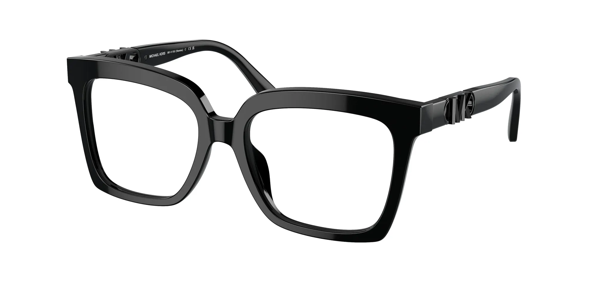 Michael Kors MK4119U NASSAU 3005 Montature da vista Acetato Nero Squadrata Normale - immagine 1