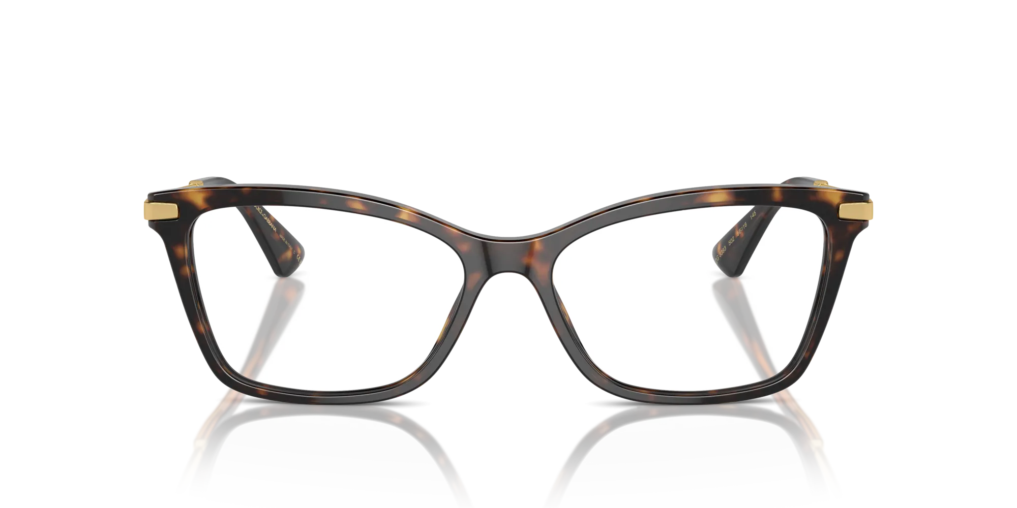 Dolce & Gabbana DG3393 502 Montature da vista Acetato Tartaruga Squadrata Normale - immagine 3