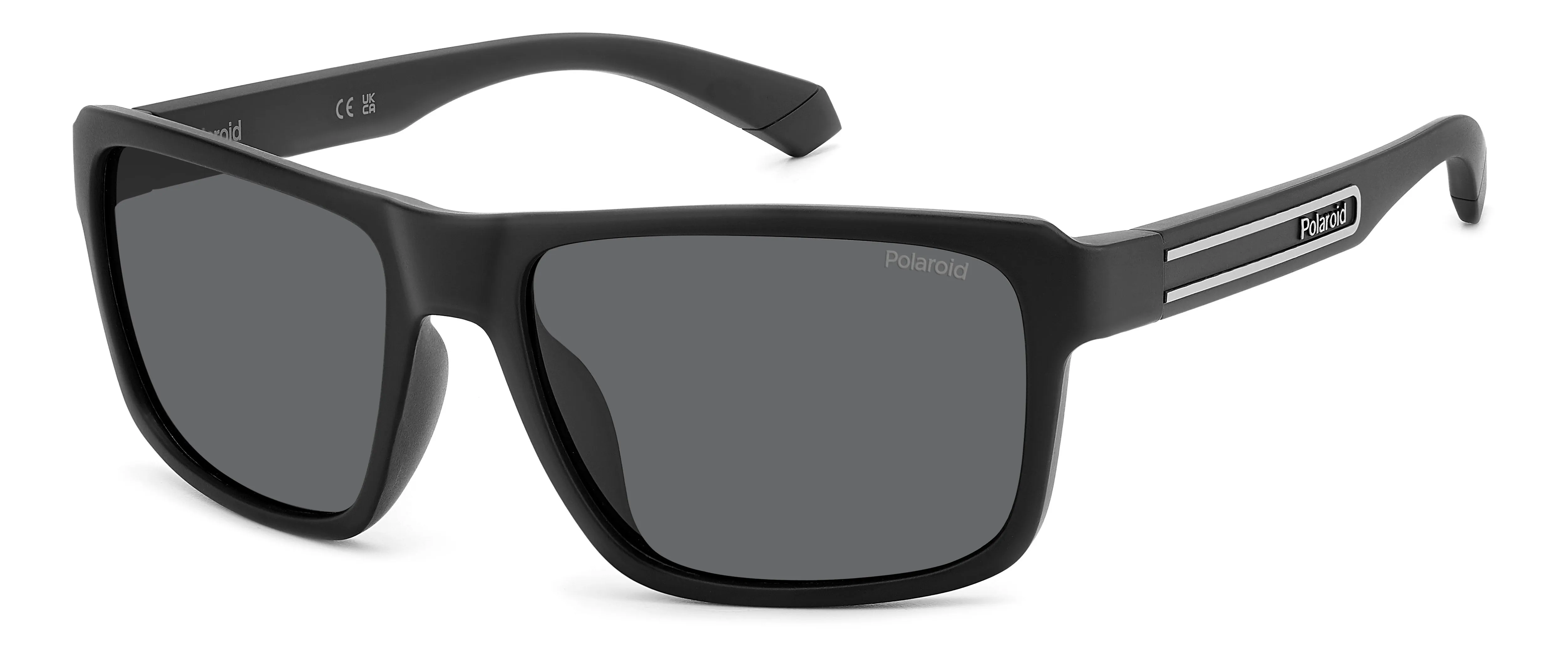 Polaroid PLD 2158/S 807/M9 Occhiali da sole Policarbonato Nero Grigio Geometrica Polarizzata - immagine 1