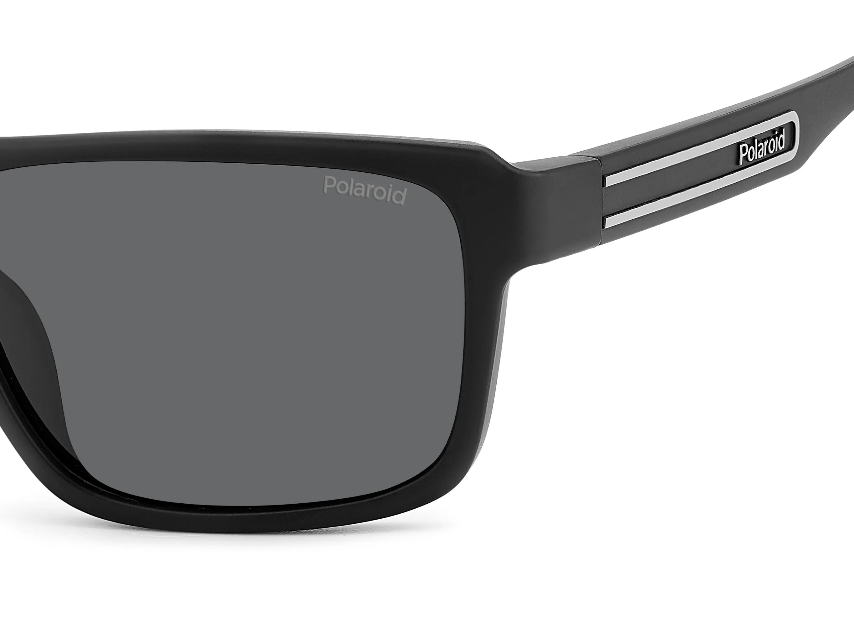 Polaroid PLD 2158/S 807/M9 Occhiali da sole Policarbonato Nero Grigio Geometrica Polarizzata - immagine 4