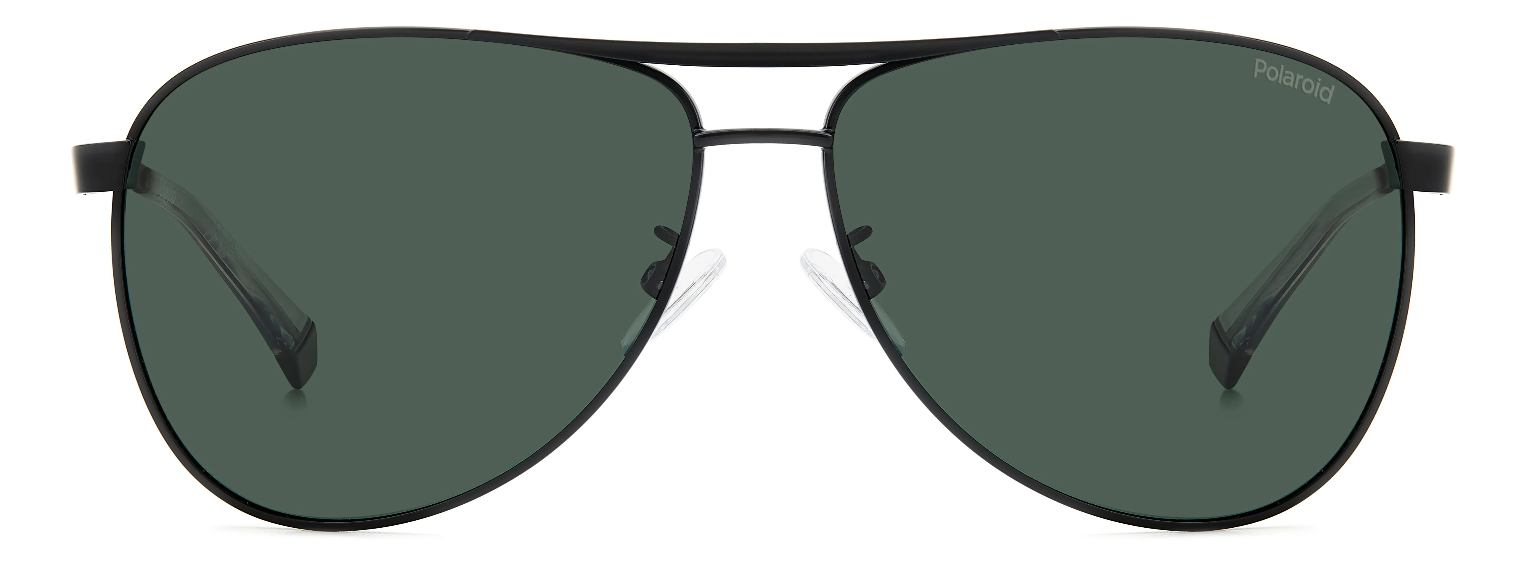 Polaroid PLD 2160/G/S/X 003/UC Occhiali da sole Metallo Nero Verde Pilot Polarizzata - immagine 2