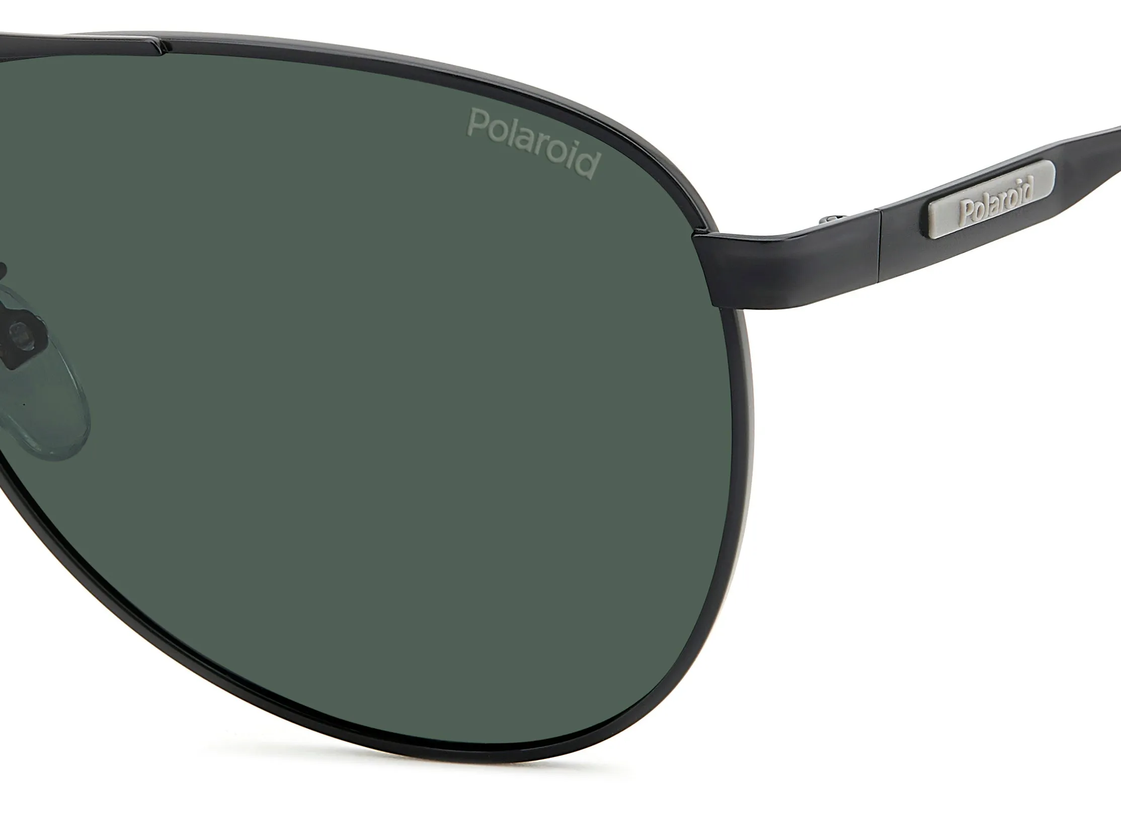 Polaroid PLD 2160/G/S/X 003/UC Occhiali da sole Metallo Nero Verde Pilot Polarizzata - immagine 4